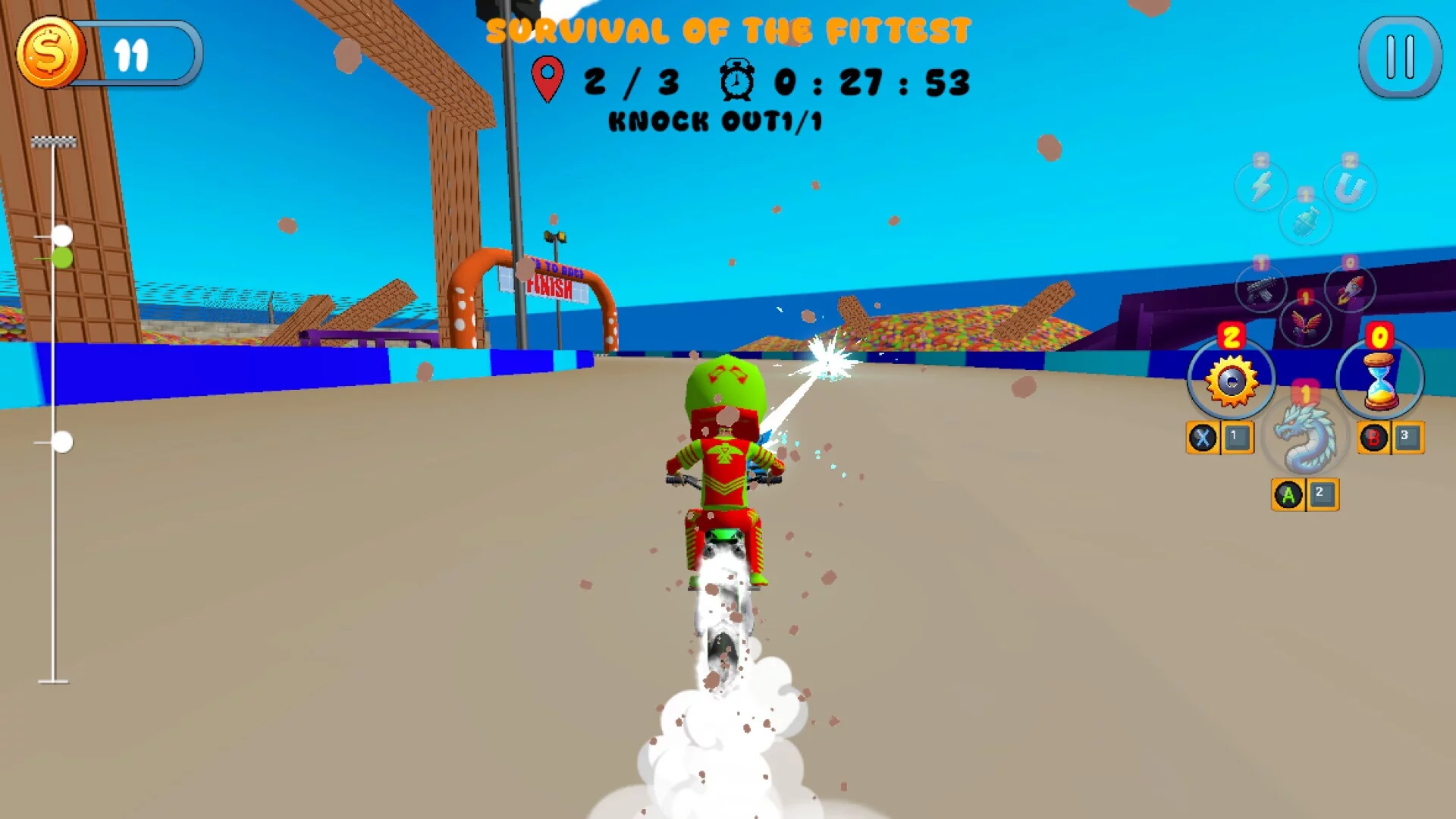 Изображение игры: Dirt Bike Mini Racer