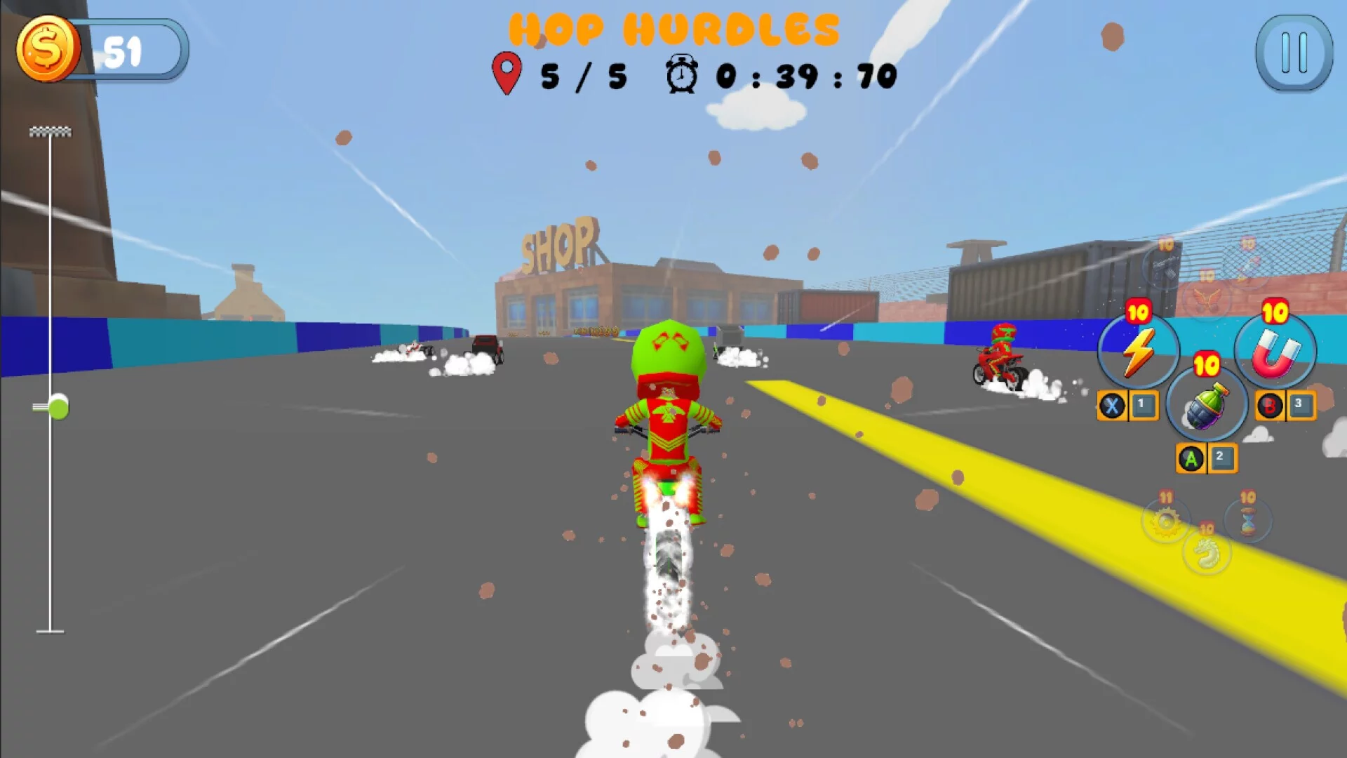 Изображение игры: Dirt Bike Mini Racer