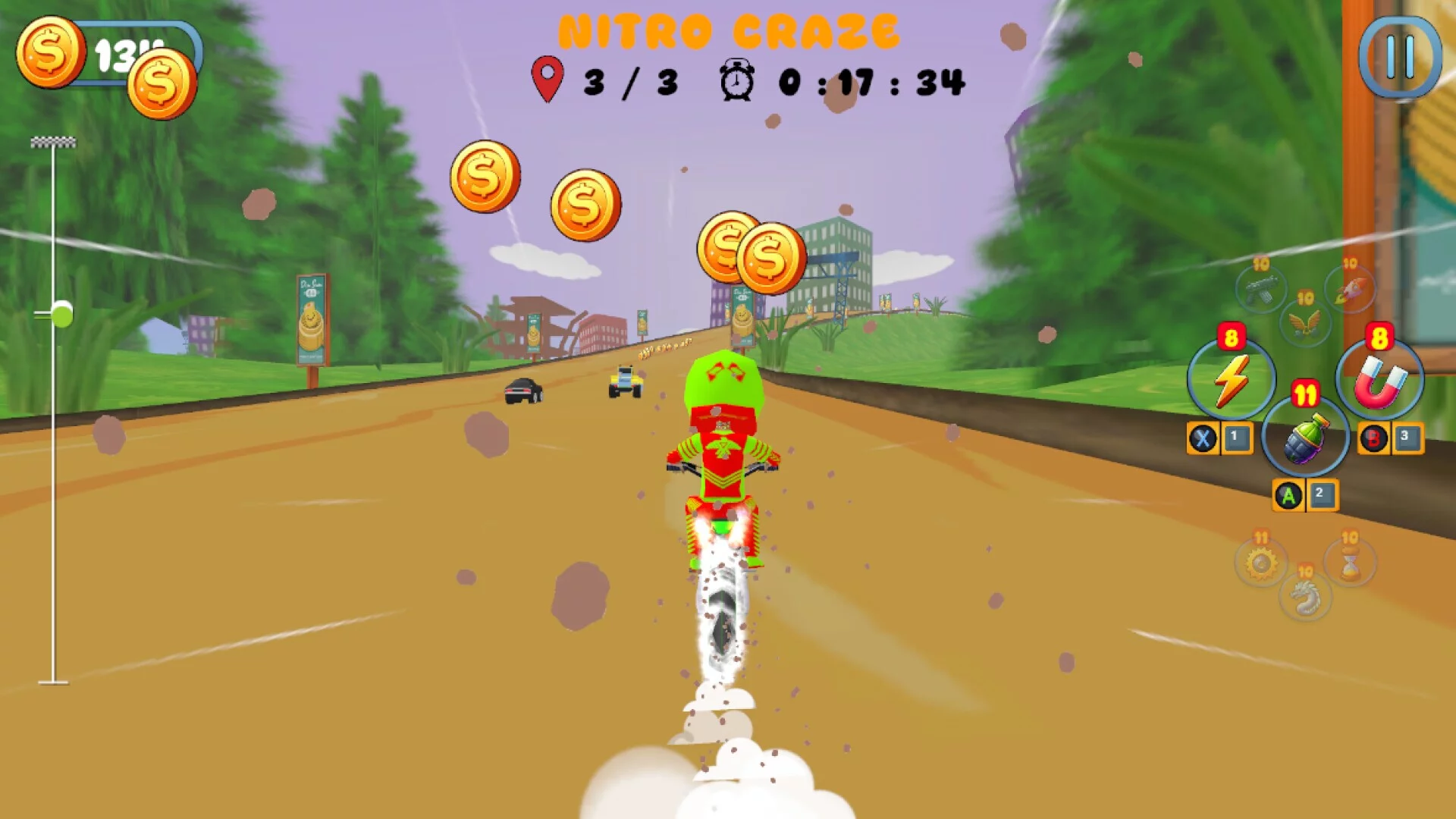 Изображение игры: Dirt Bike Mini Racer