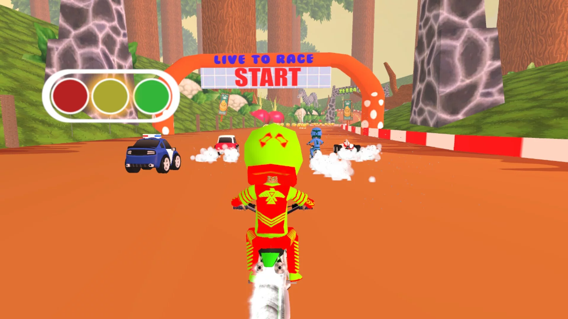 Изображение игры: Dirt Bike Mini Racer