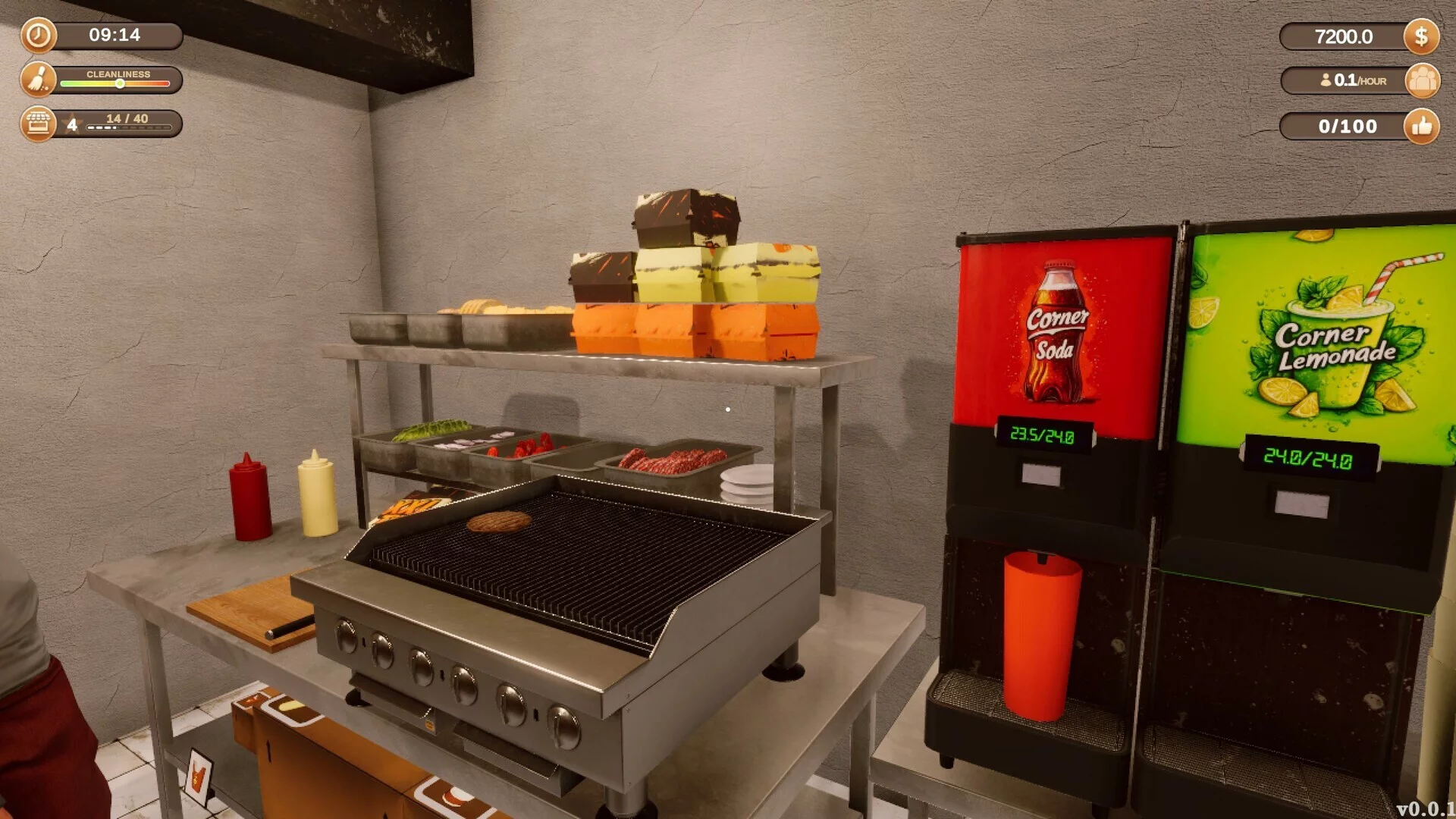Изображение игры: Corner Kitchen Fast Food Simulator