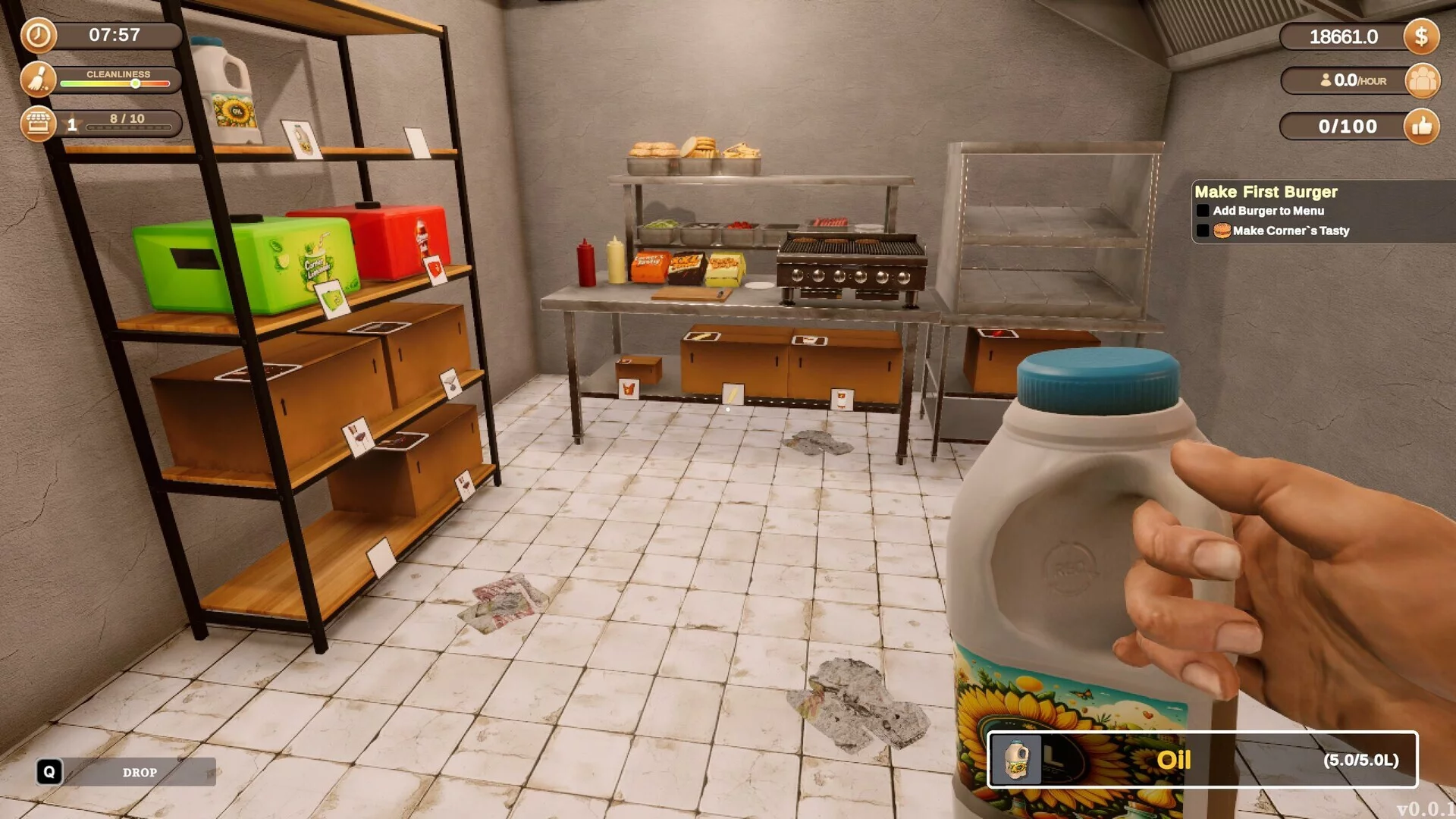Изображение игры: Corner Kitchen Fast Food Simulator