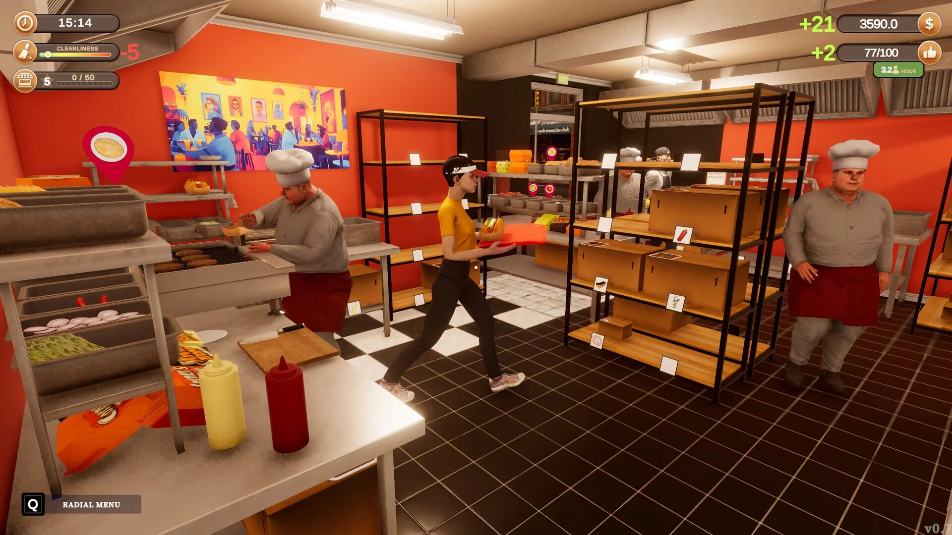Изображение игры: Corner Kitchen Fast Food Simulator