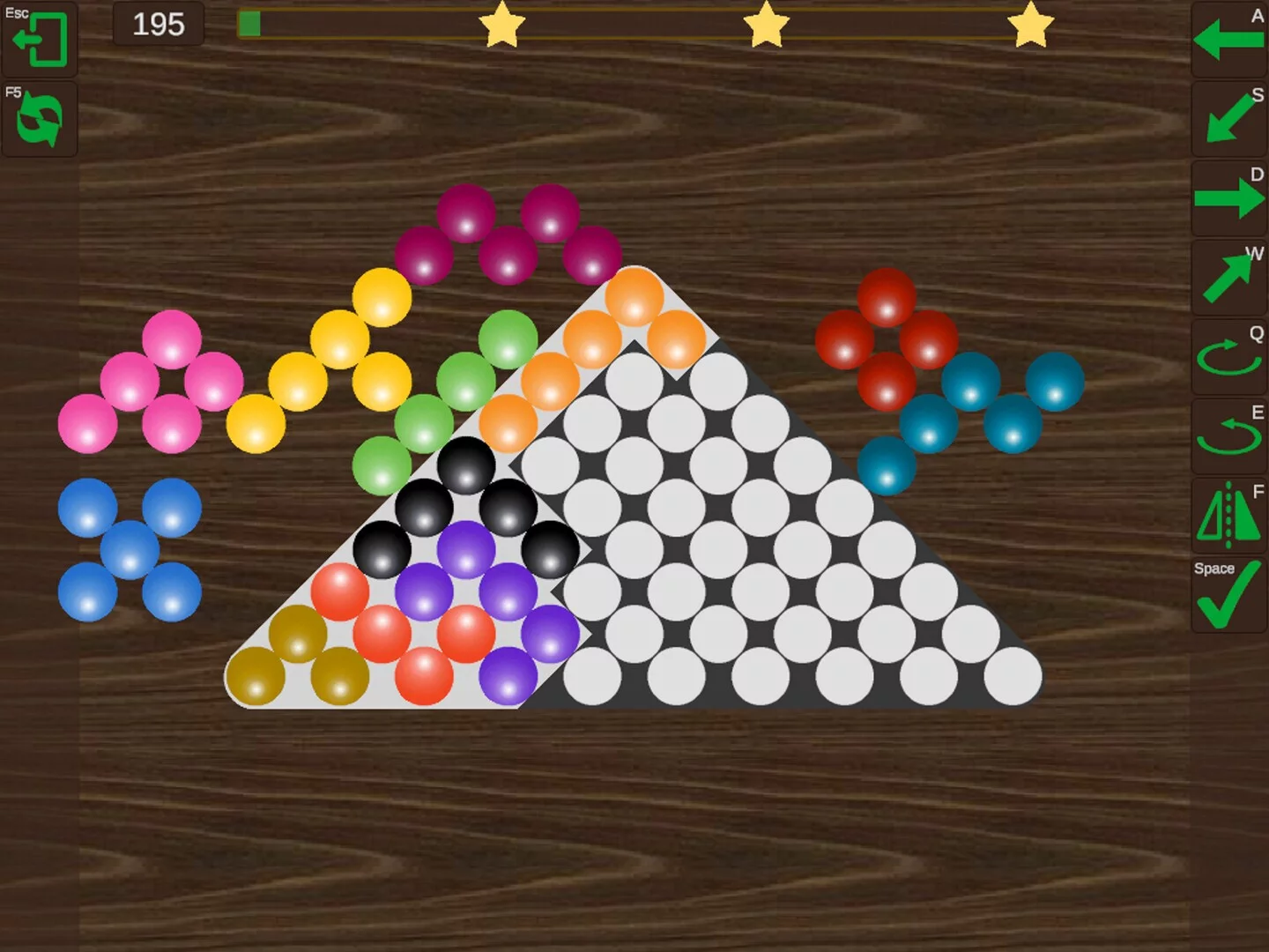 Изображение игры: Pyramid Puzzle