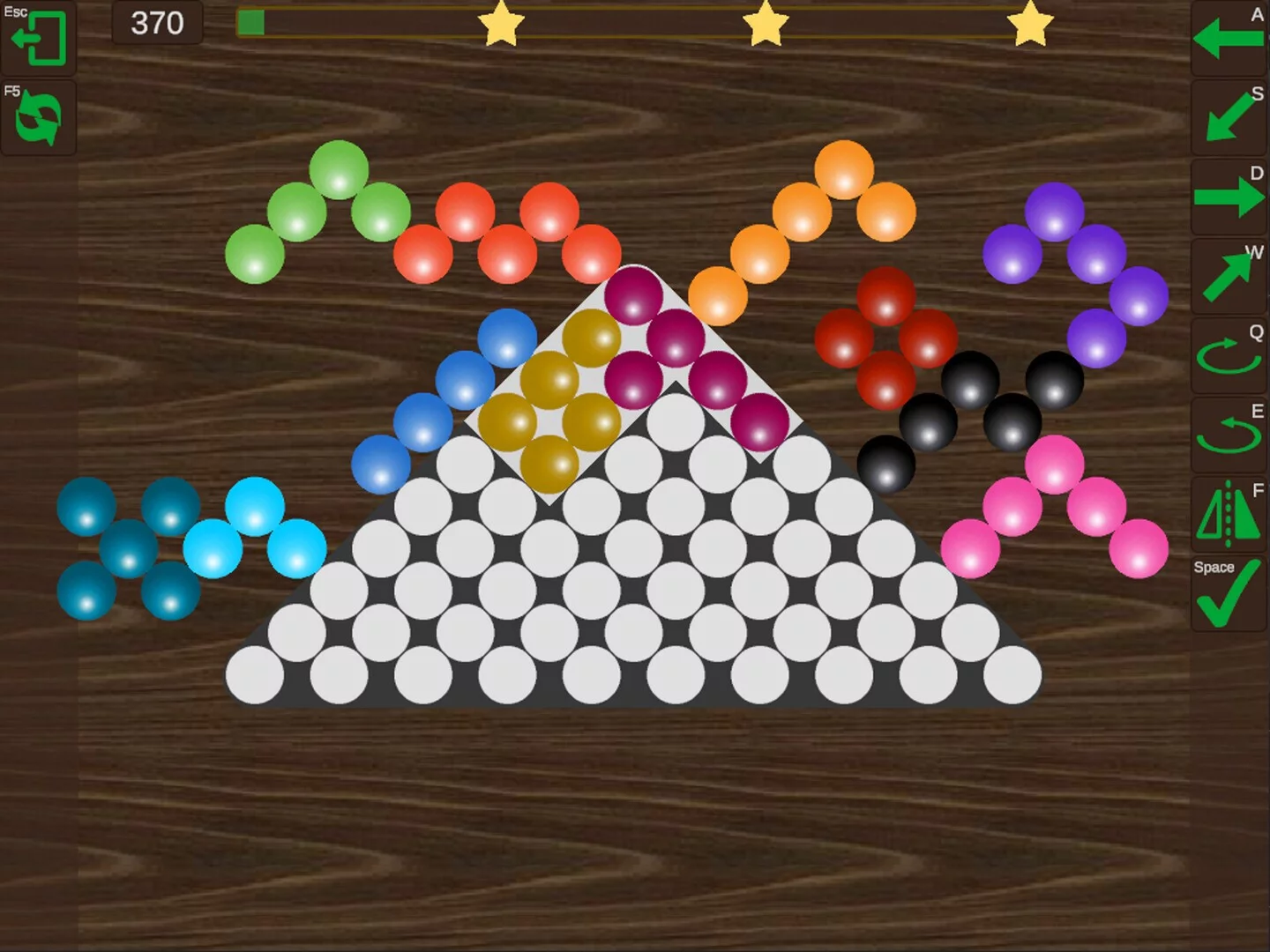 Изображение игры: Pyramid Puzzle