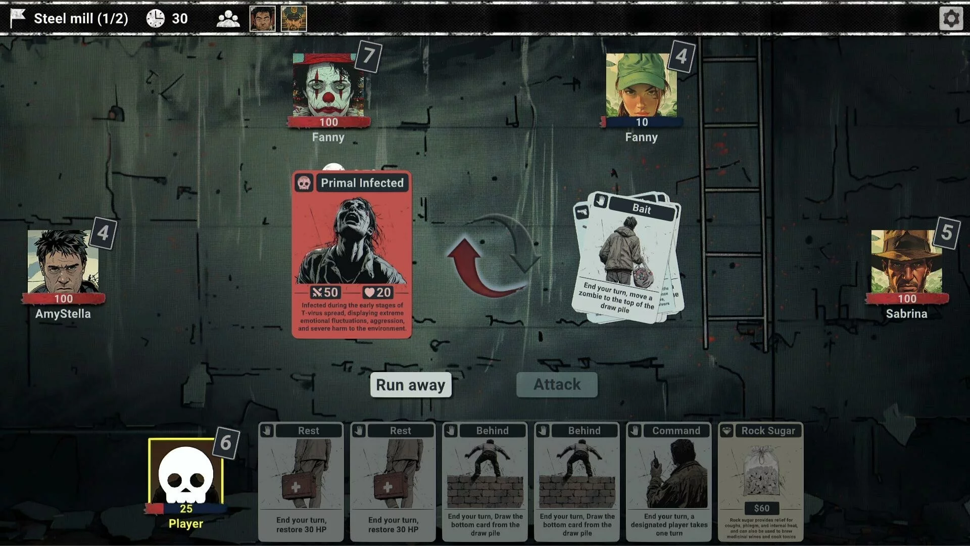 Изображение игры: ZombieCards
