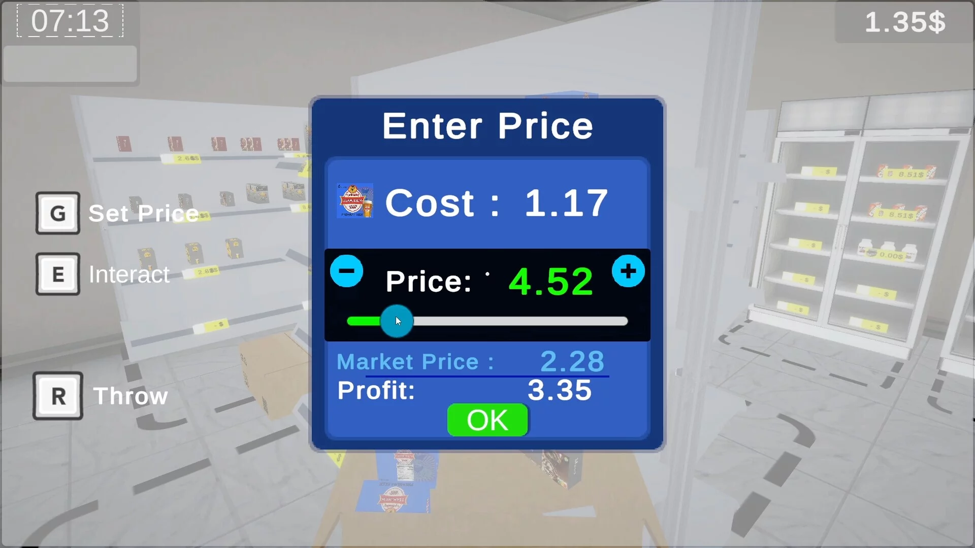 Изображение игры: Supermarket Simulator Pro