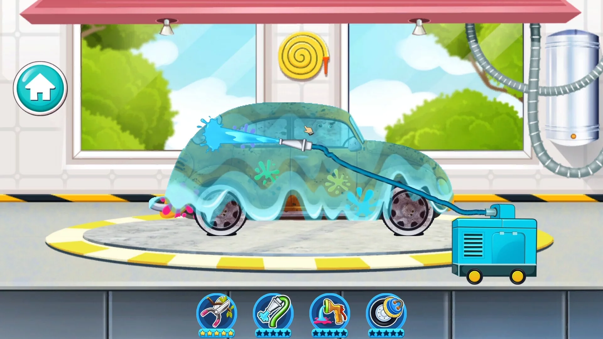 Изображение игры: Car Wash
