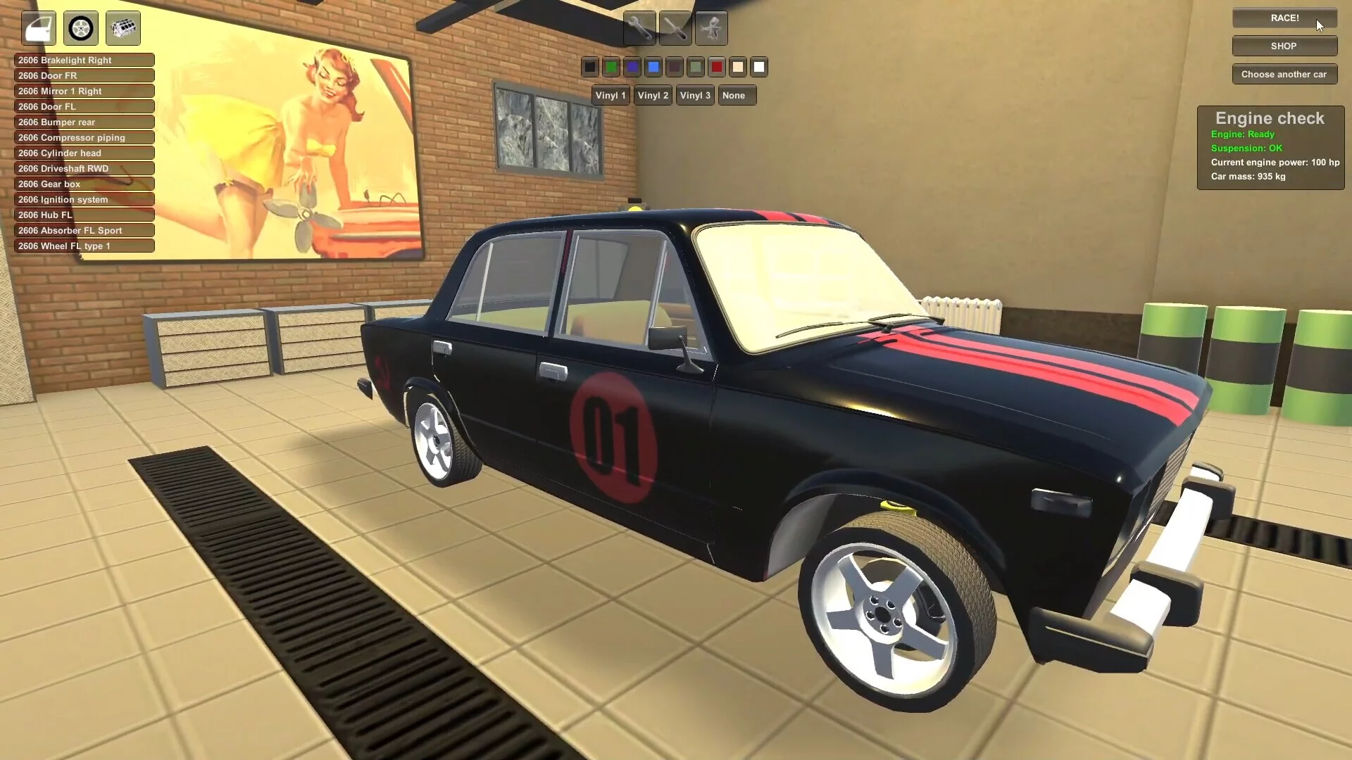 Изображение игры: Car Mechanic Workshop