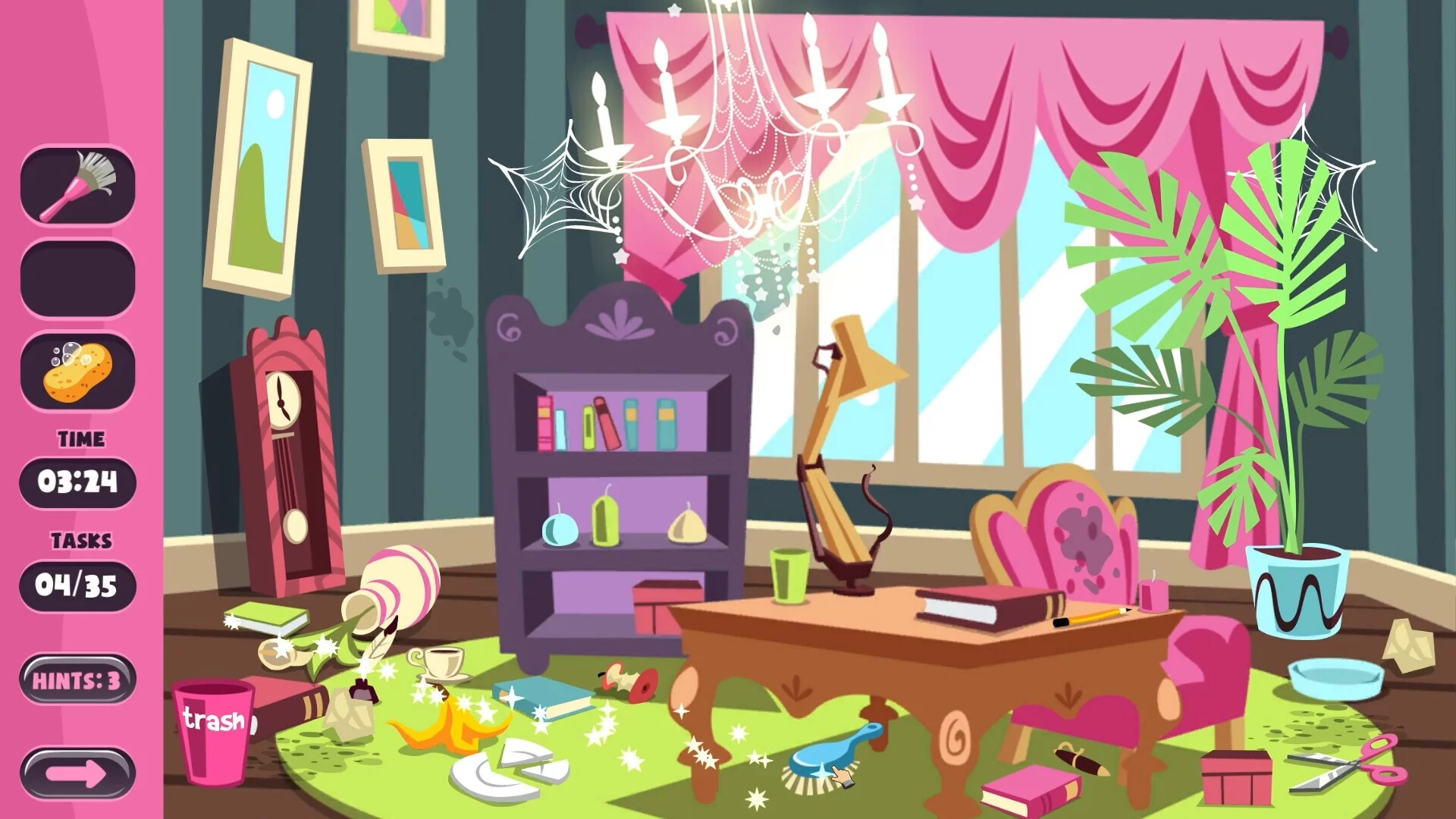 Изображение игры: Home Cleaning: Cozy Baby Cleanup