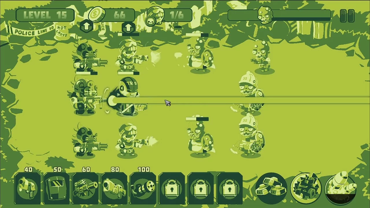 Изображение игры: Soldiers vs Zombies: Tower Defense
