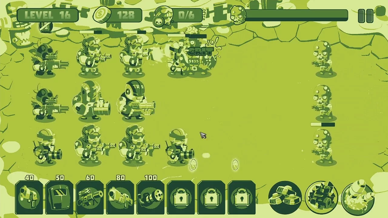 Изображение игры: Soldiers vs Zombies: Tower Defense