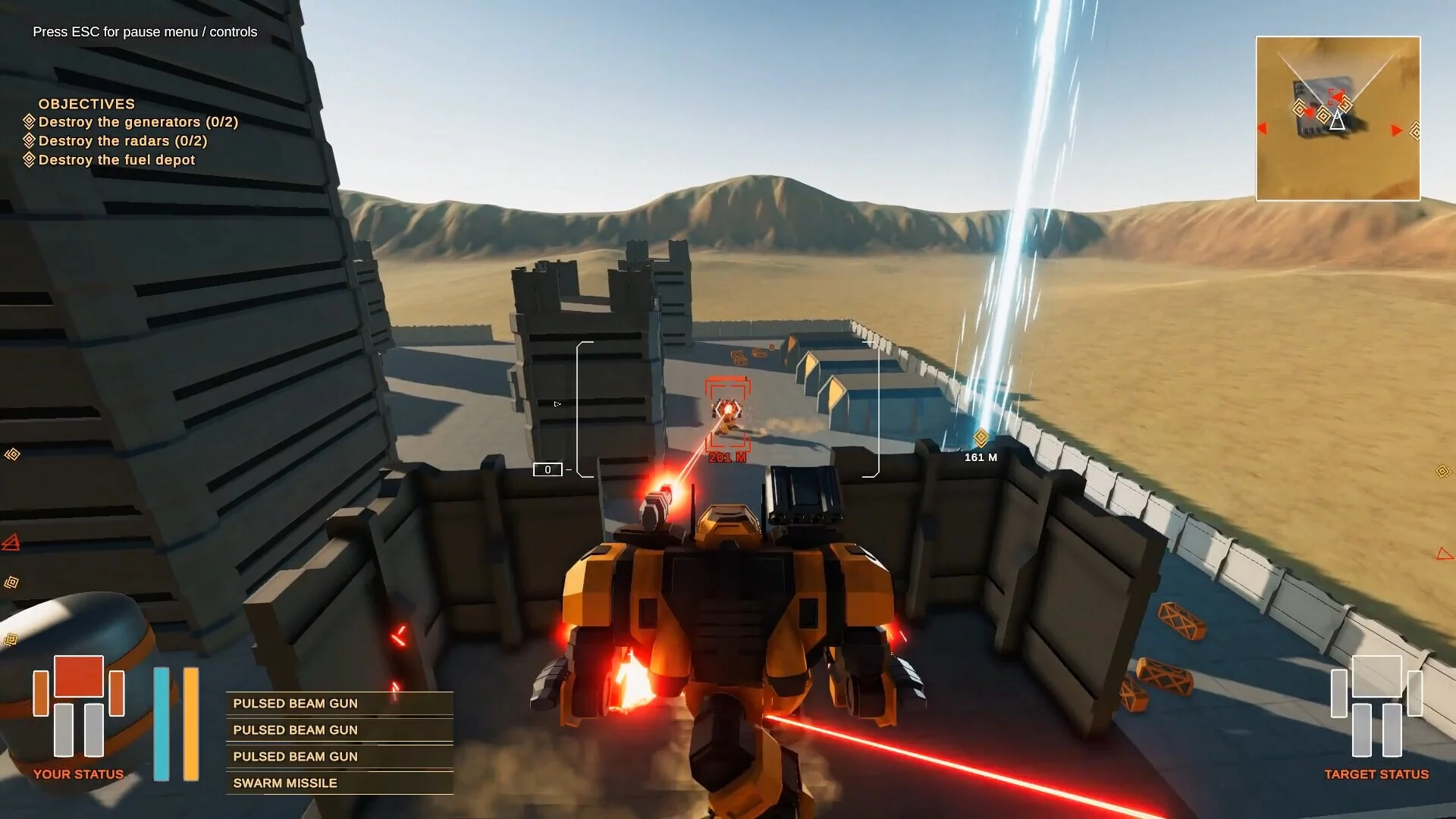 Изображение игры: Robot Fury: Mech Combat Simulator