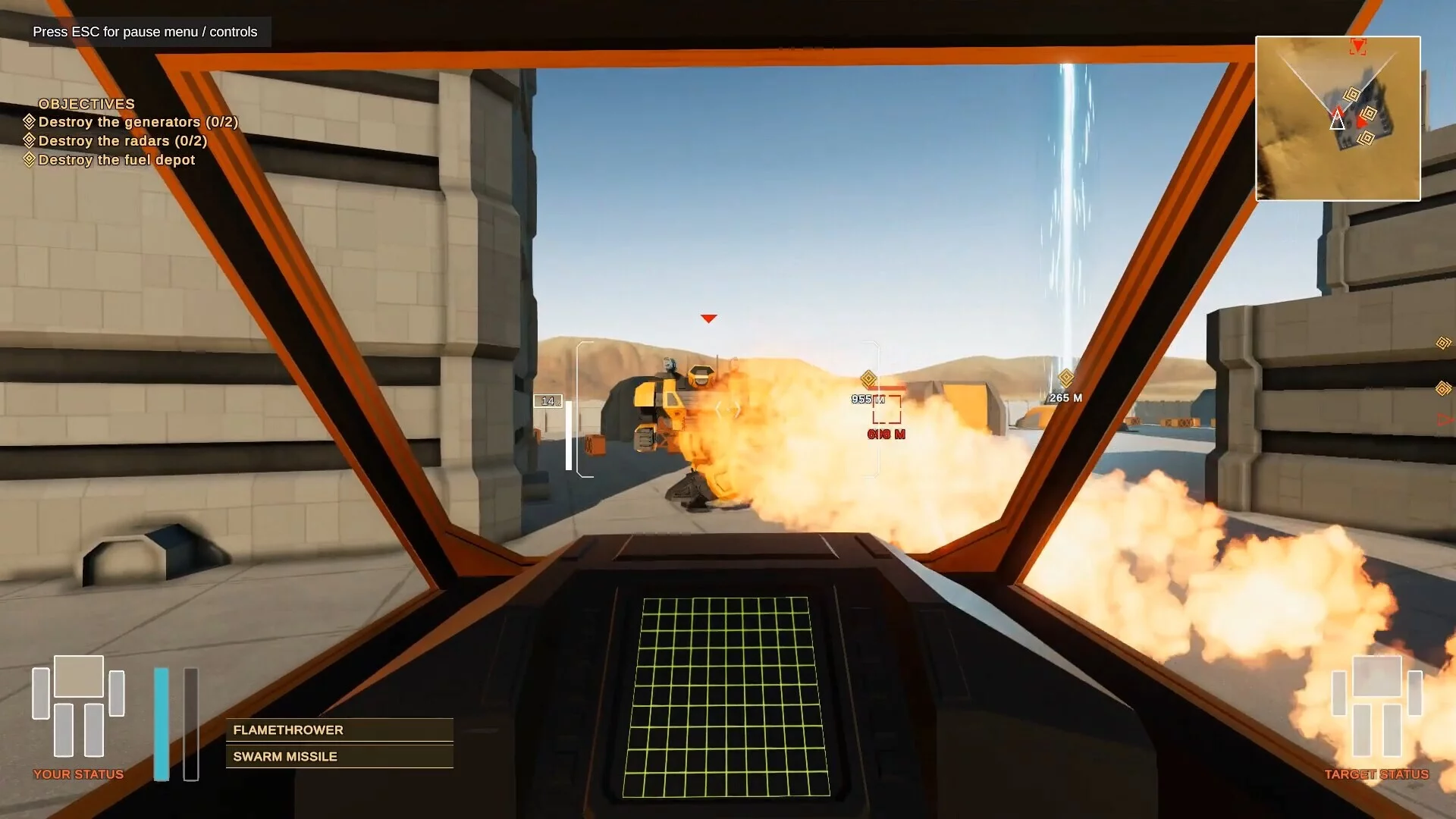Изображение игры: Robot Fury: Mech Combat Simulator
