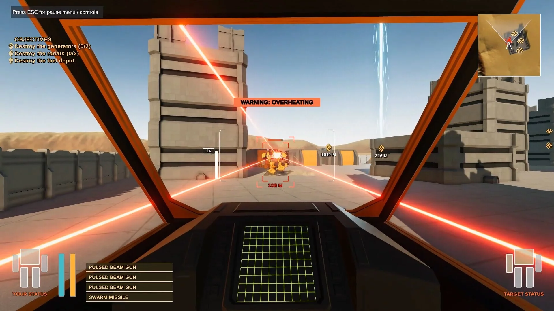 Изображение игры: Robot Fury: Mech Combat Simulator