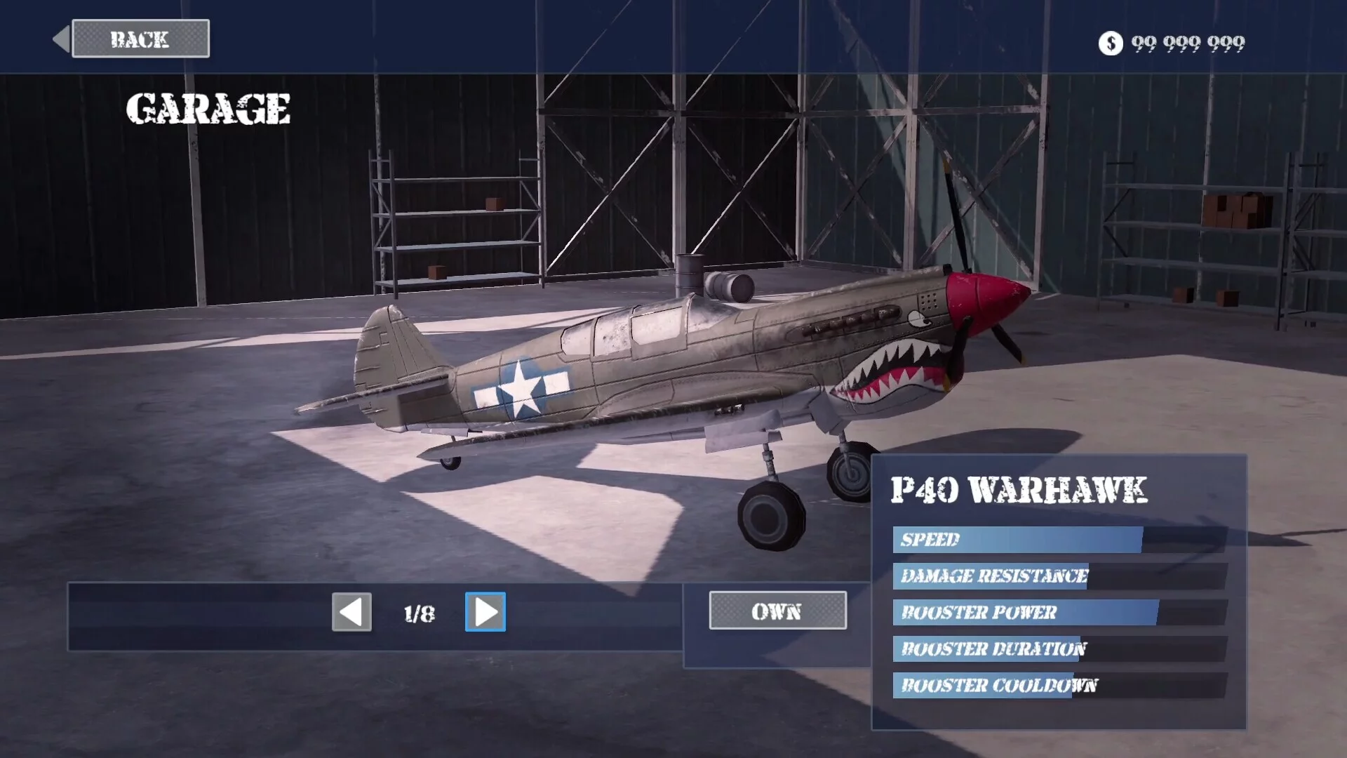 Изображение игры: Sky Combat: WWII Warplane Races