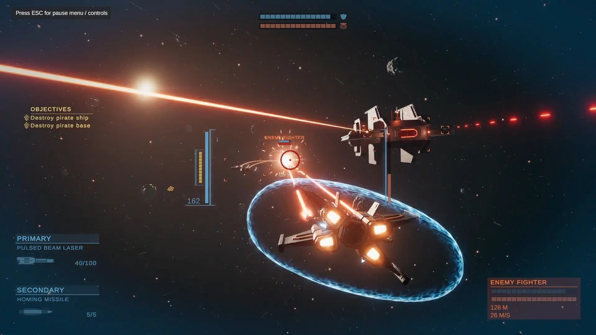 Изображение игры: Starship Fighters: Space Combat Simulator