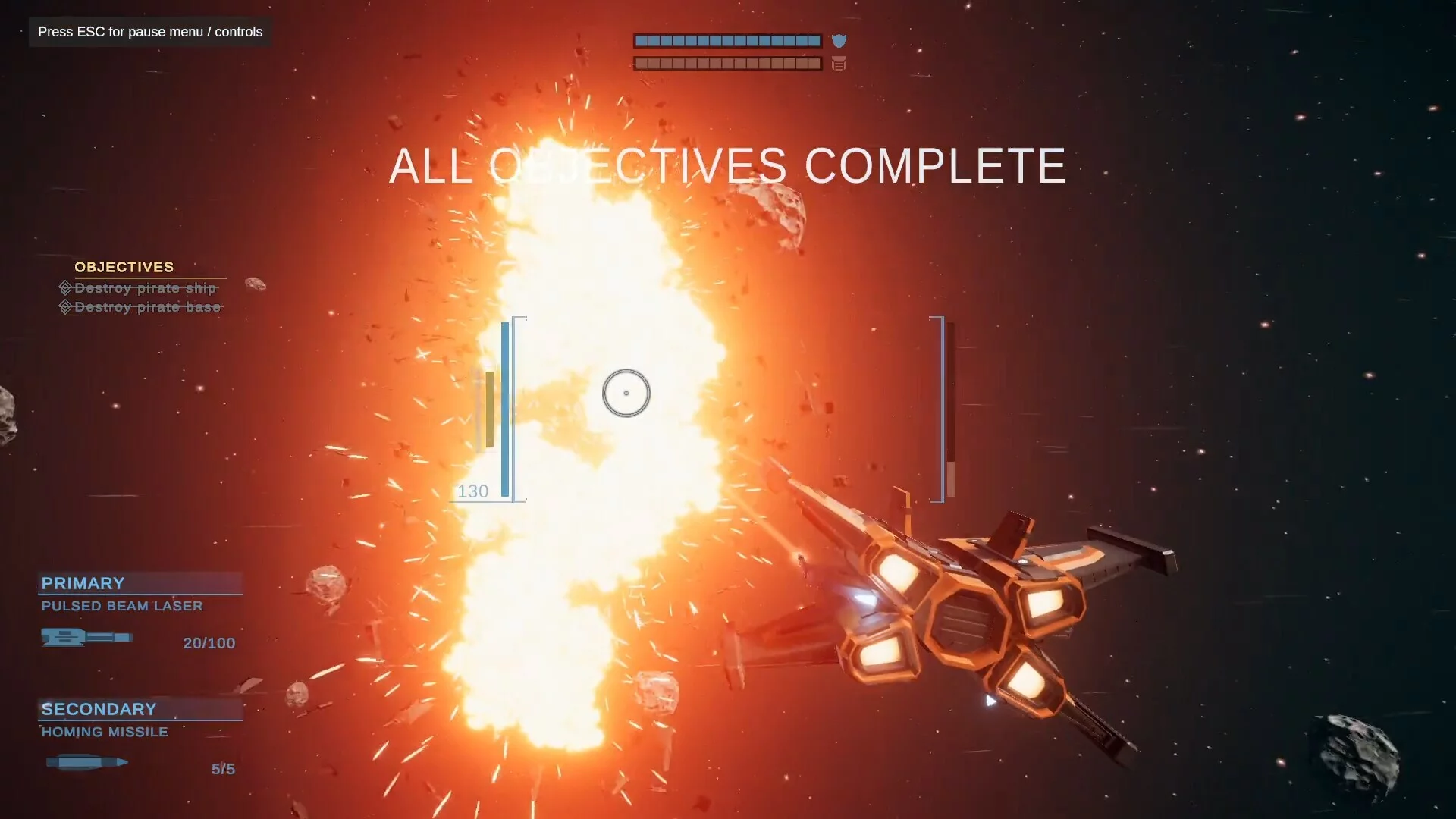 Изображение игры: Starship Fighters: Space Combat Simulator