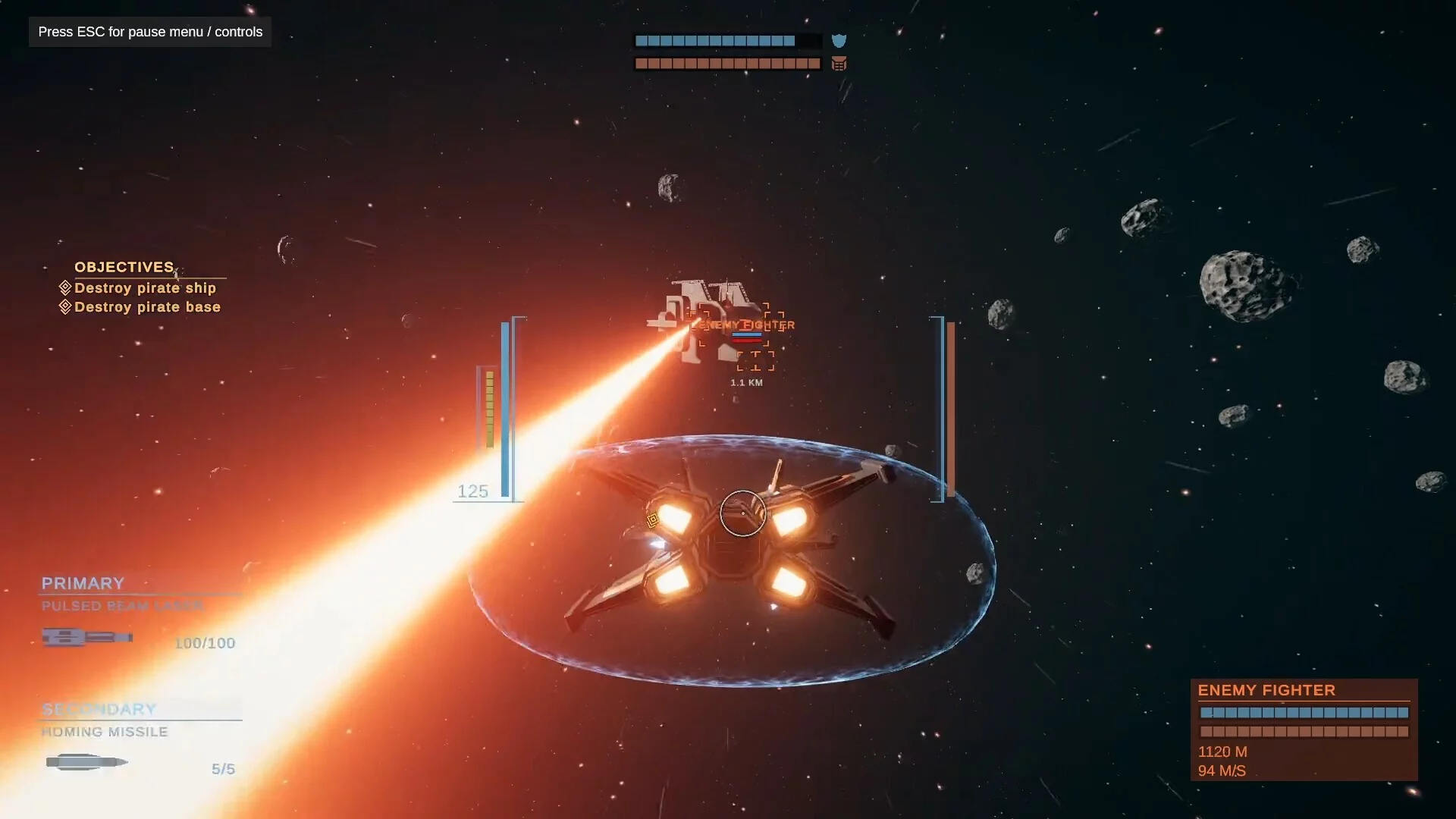 Изображение игры: Starship Fighters: Space Combat Simulator