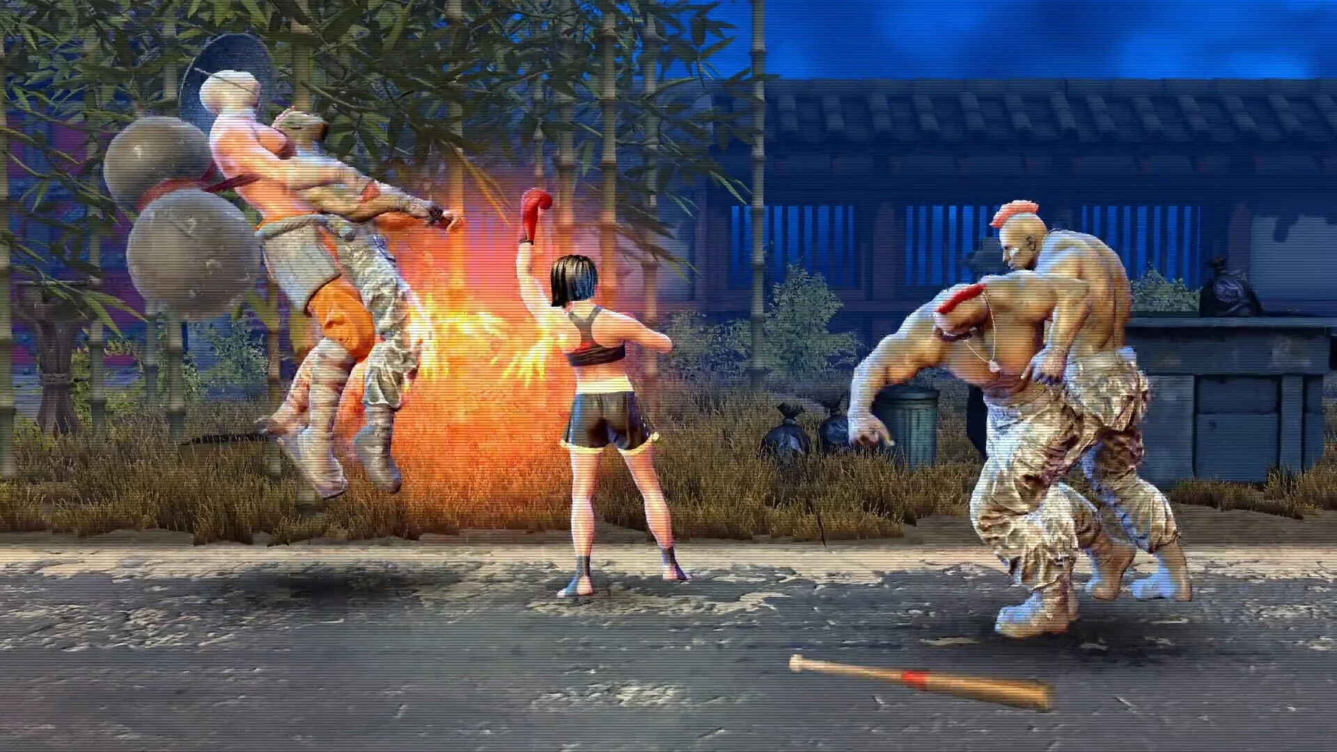 Изображение игры: Streets of Rageness: Beat 'Em Up Fighter