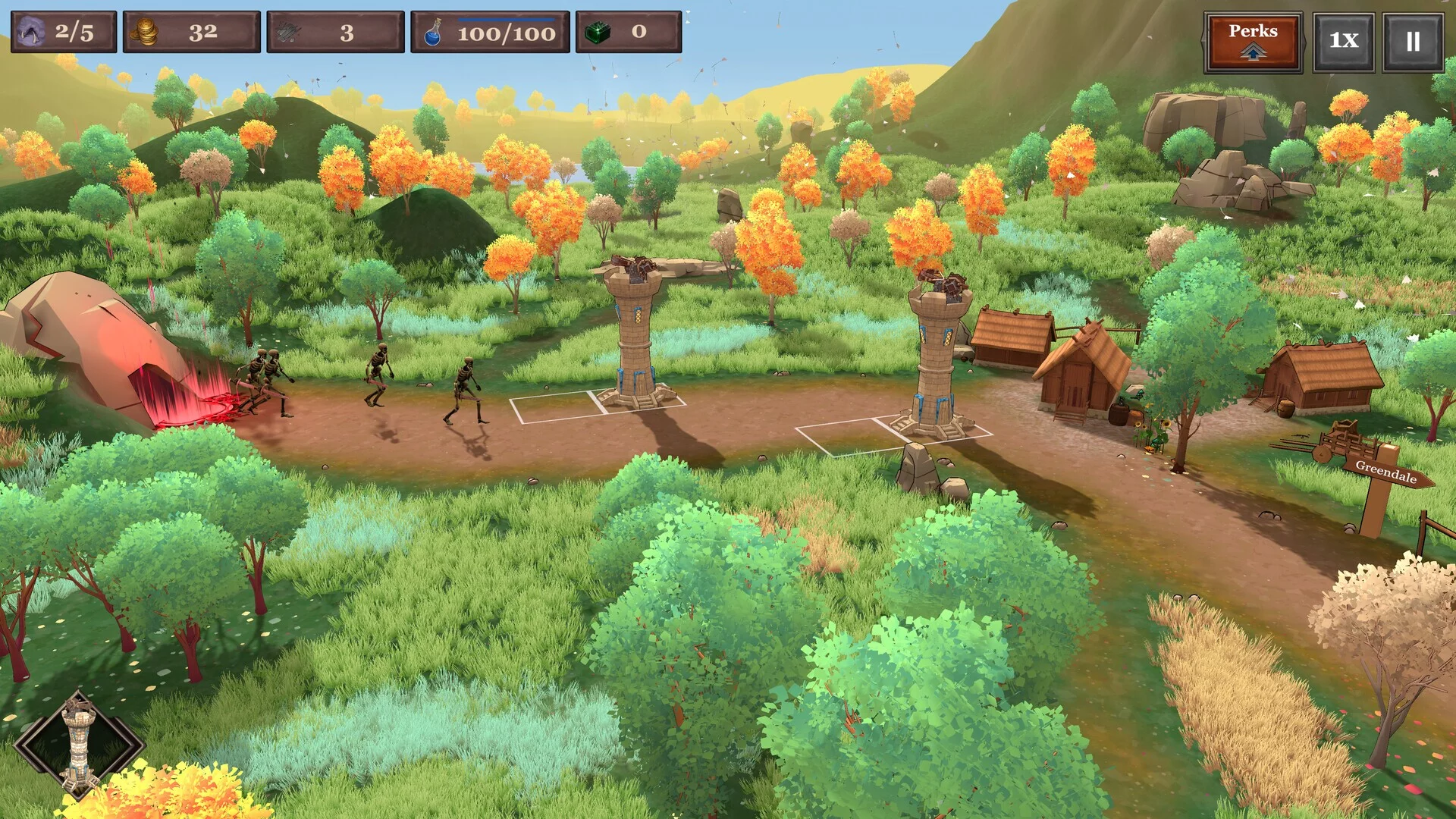 Изображение игры: Save The Village - Tower Defense