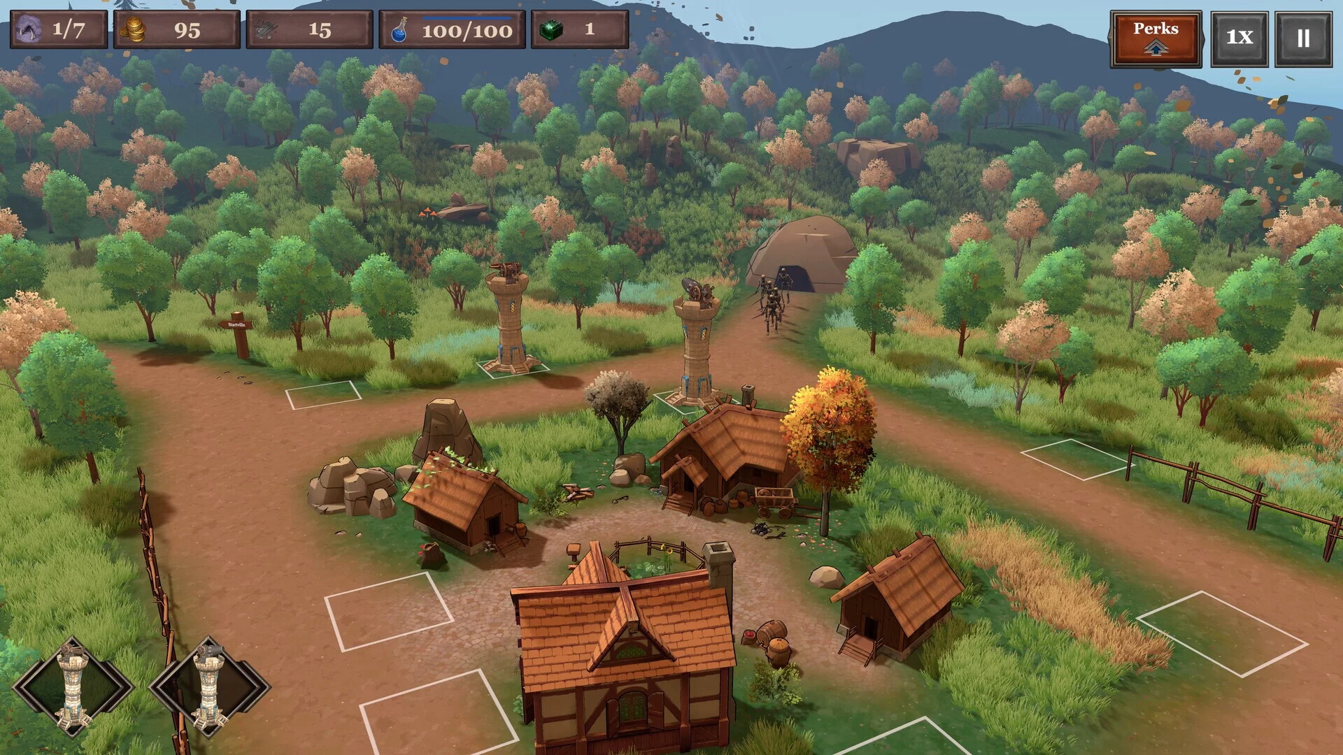 Изображение игры: Save The Village - Tower Defense