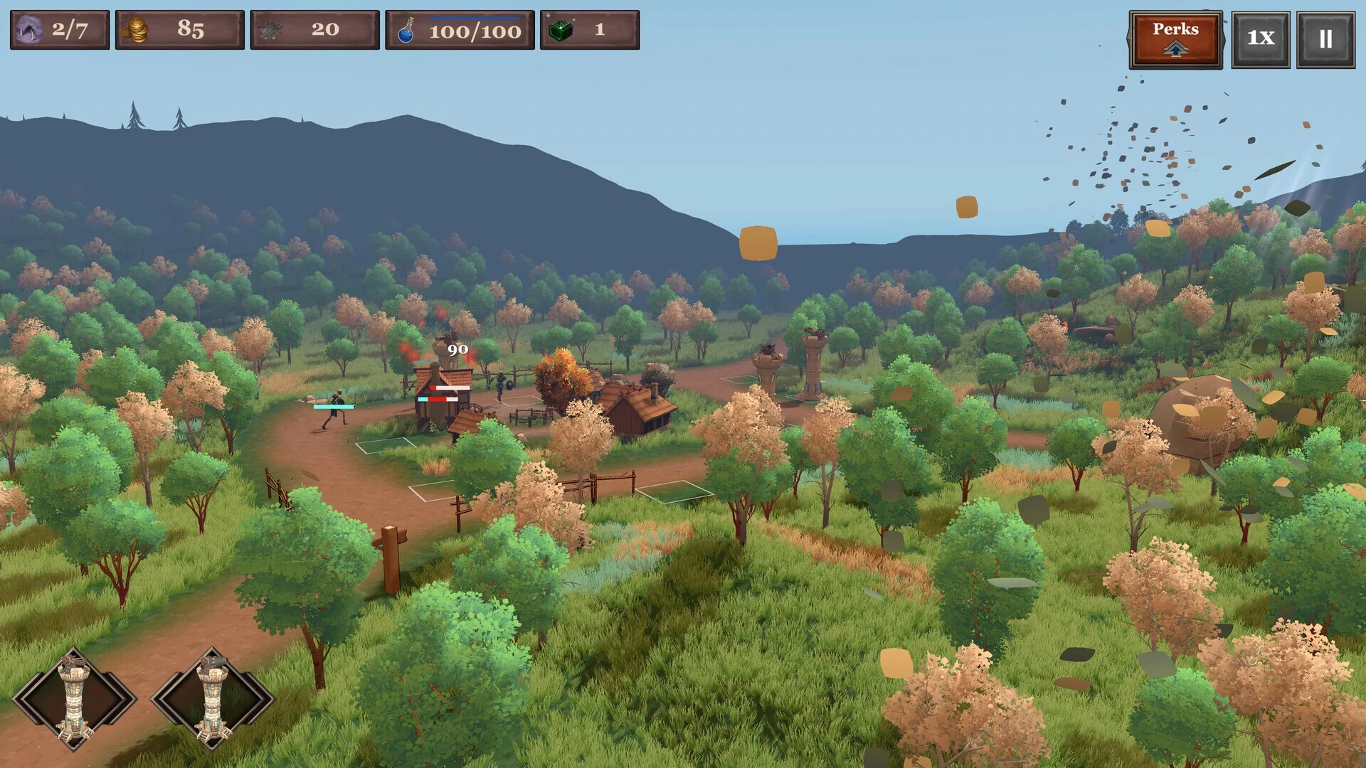Изображение игры: Save The Village - Tower Defense