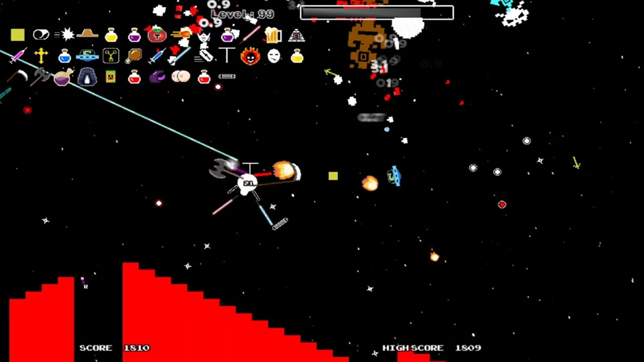 Изображение игры: RAGMONTON ENDLESS for save indie game