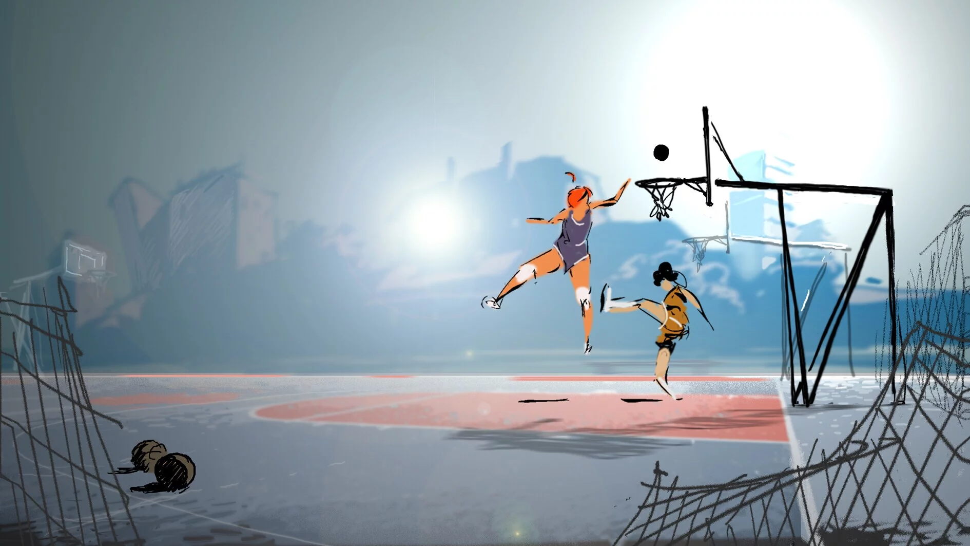 Изображение игры: The Dunkers