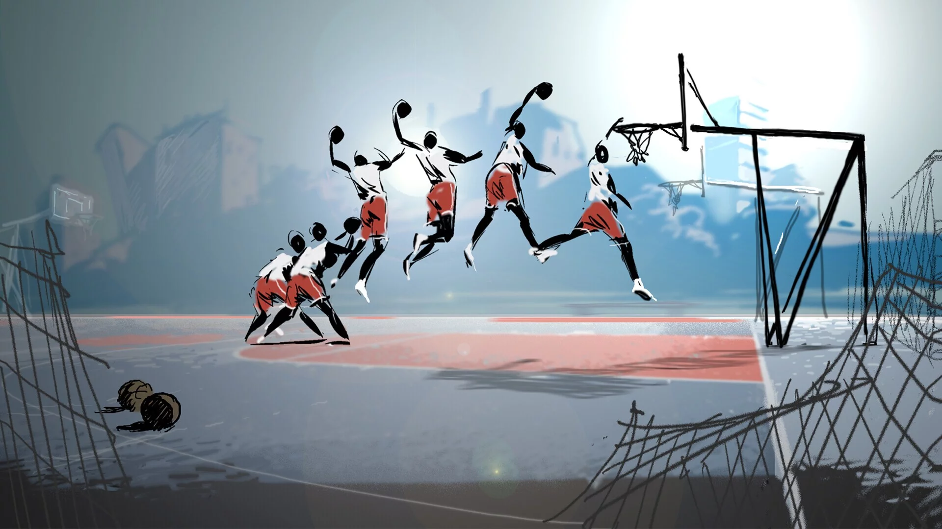 Изображение игры: The Dunkers