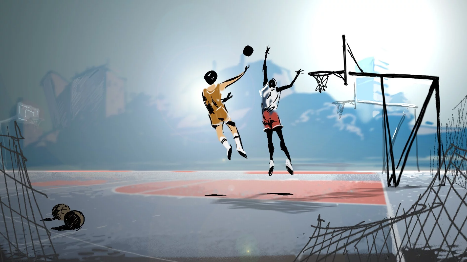 Изображение игры: The Dunkers