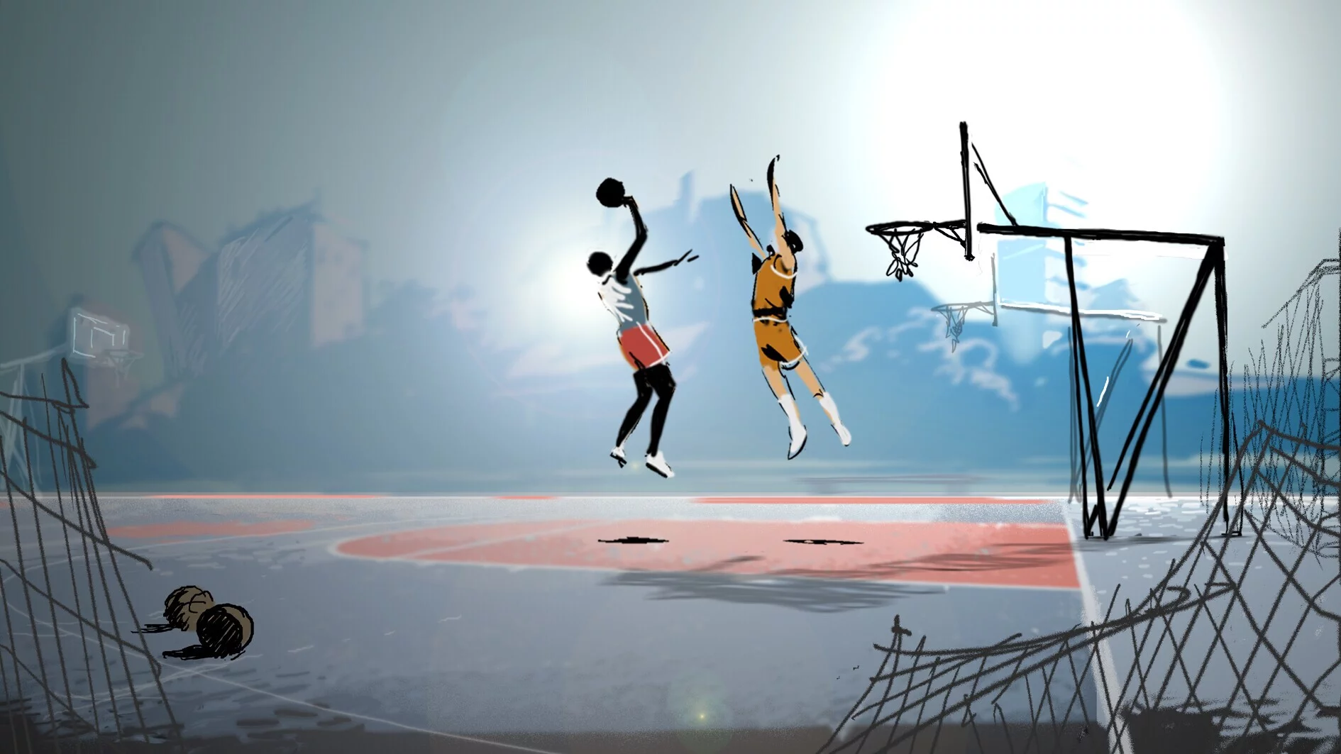 Изображение игры: The Dunkers