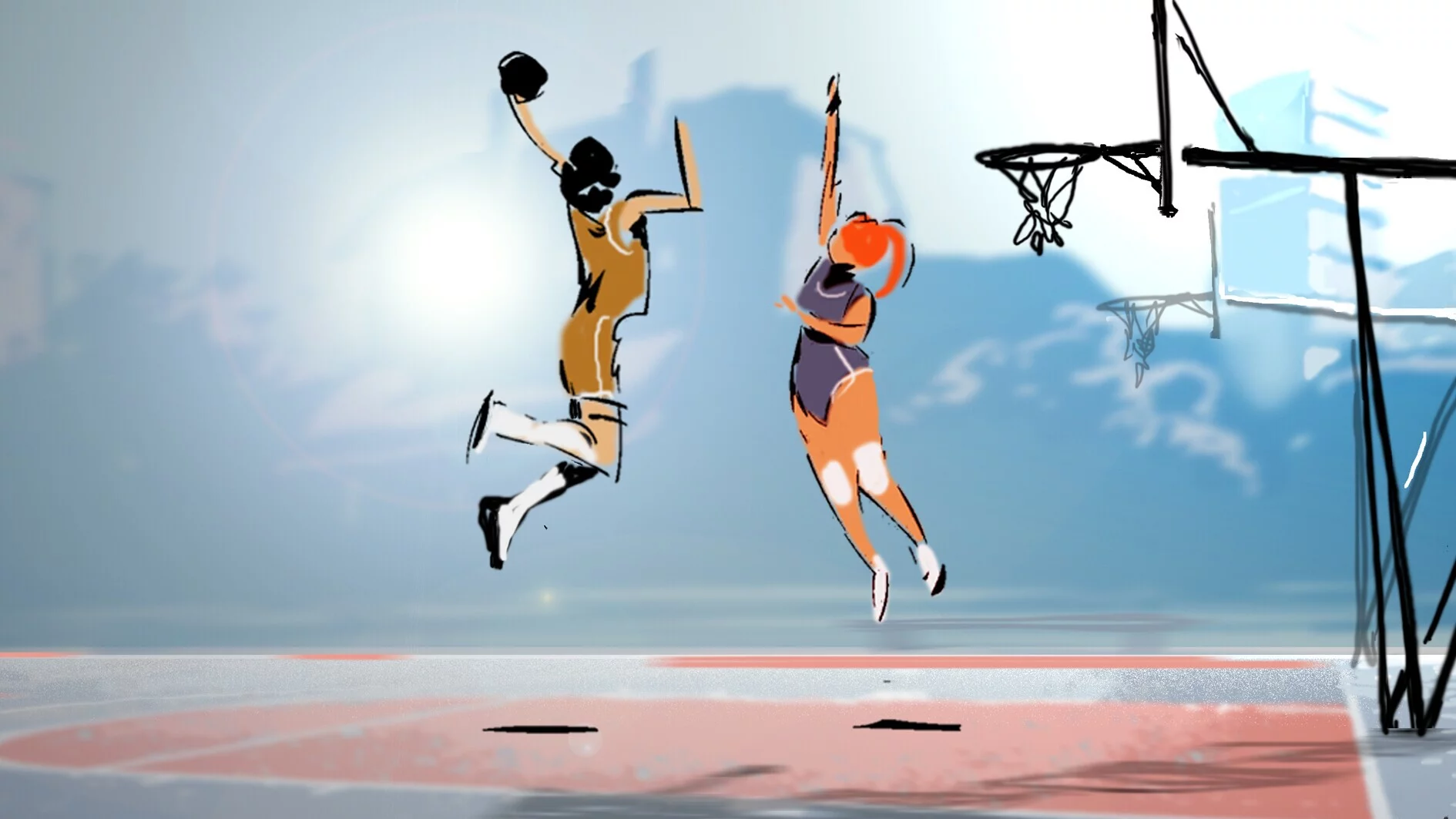Изображение игры: The Dunkers