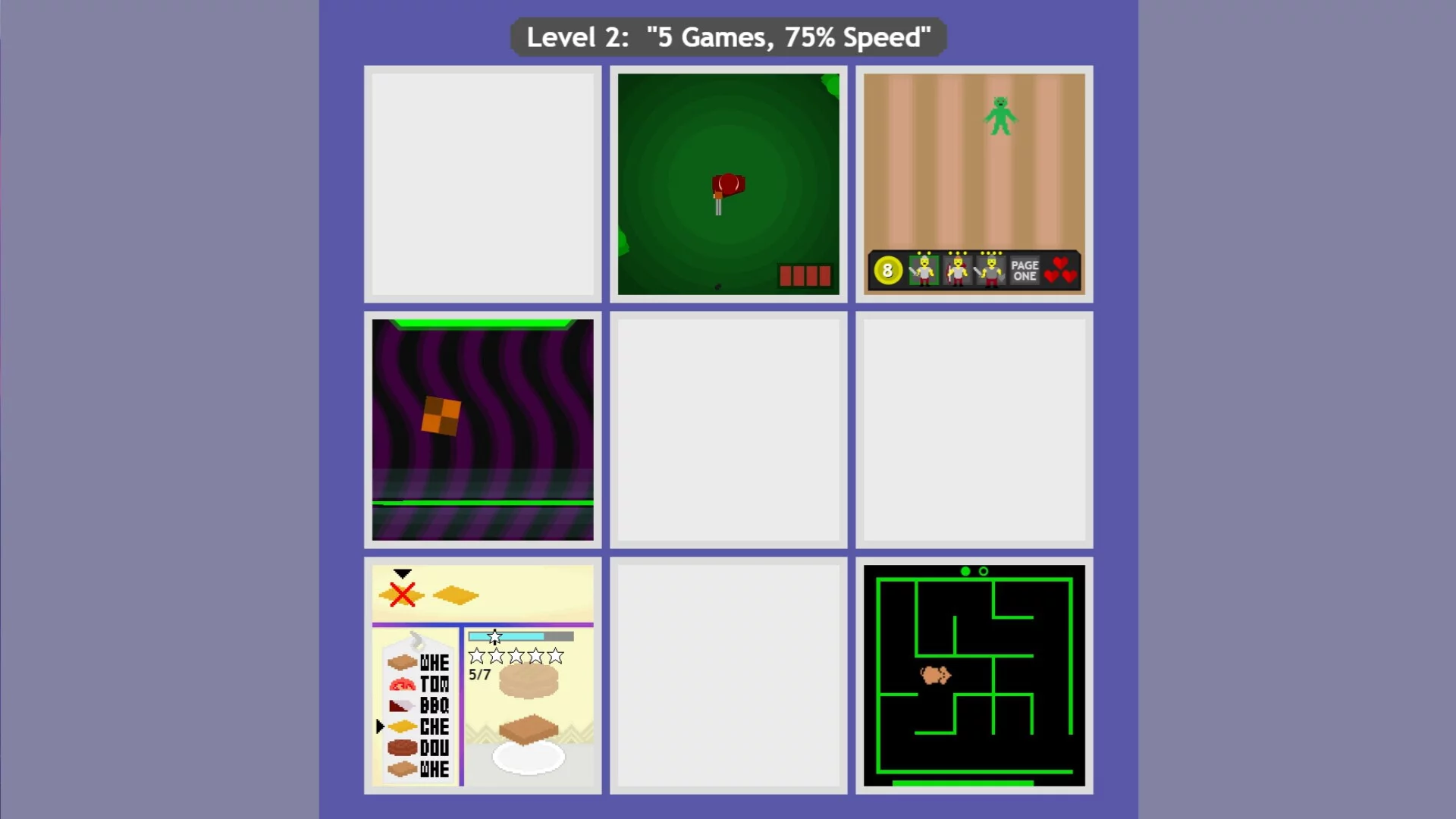 Изображение игры: 9 Games, 2 Buttons