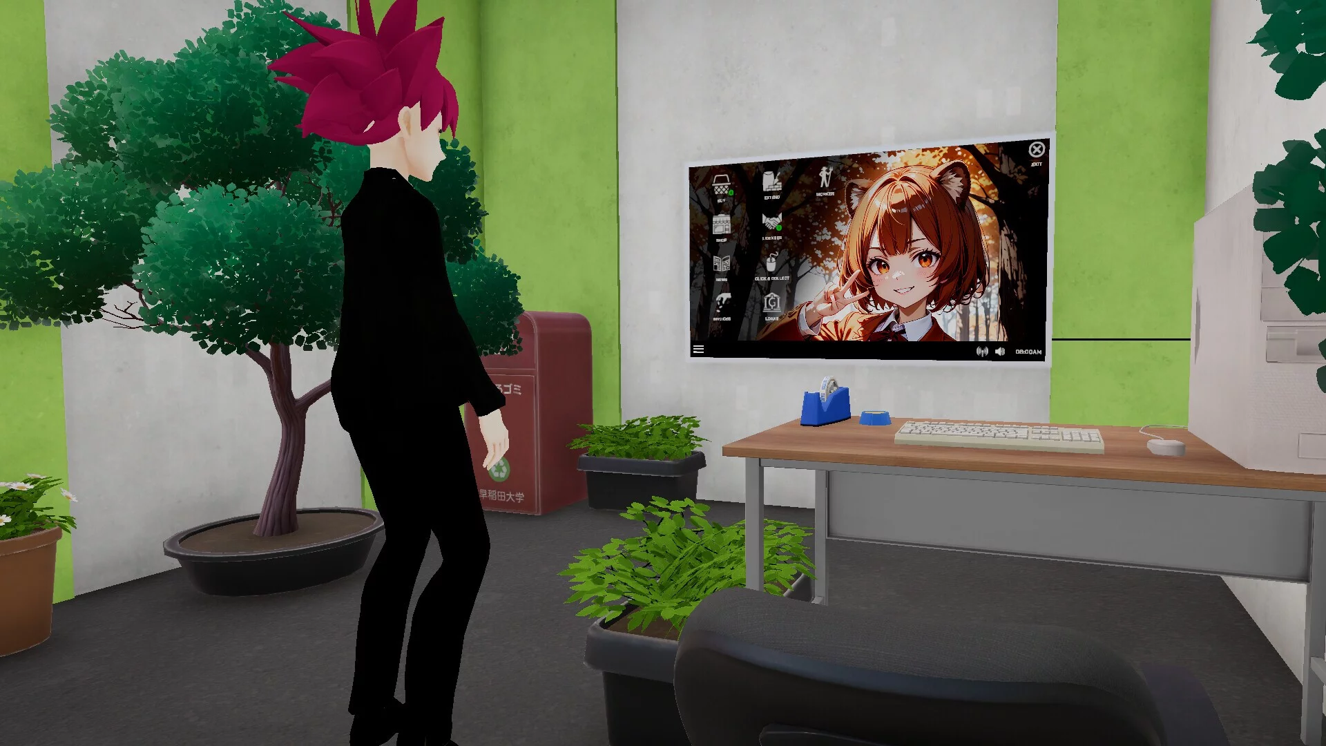 Изображение игры: Shop Simulator: Waifu Pillows