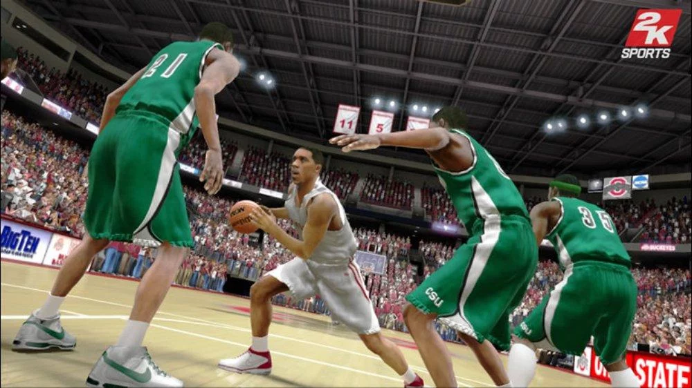 Изображение игры: College Hoops 2K8