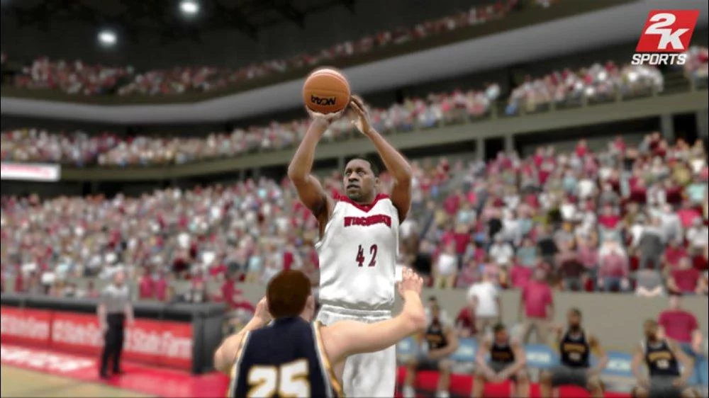 Изображение игры: College Hoops 2K8
