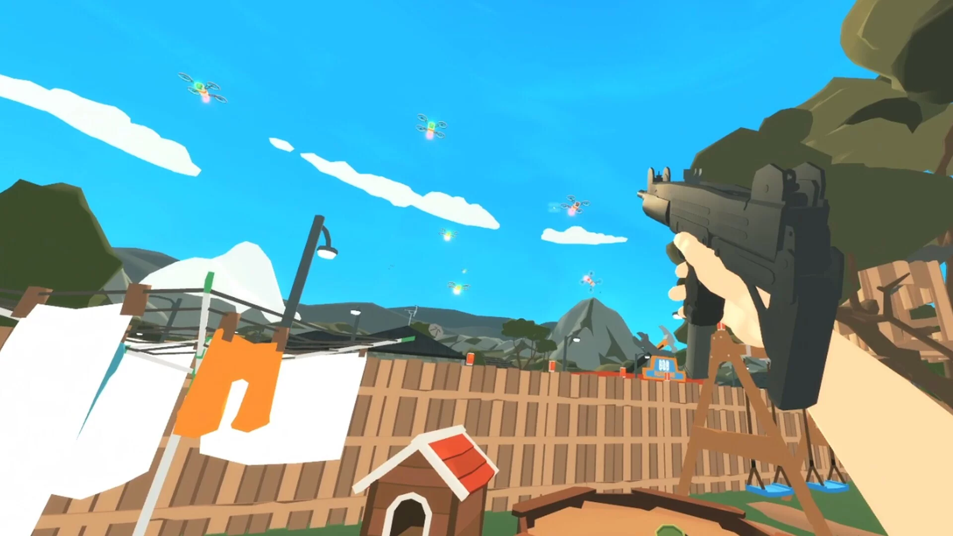 Изображение игры: Attack of the Jersey Drones