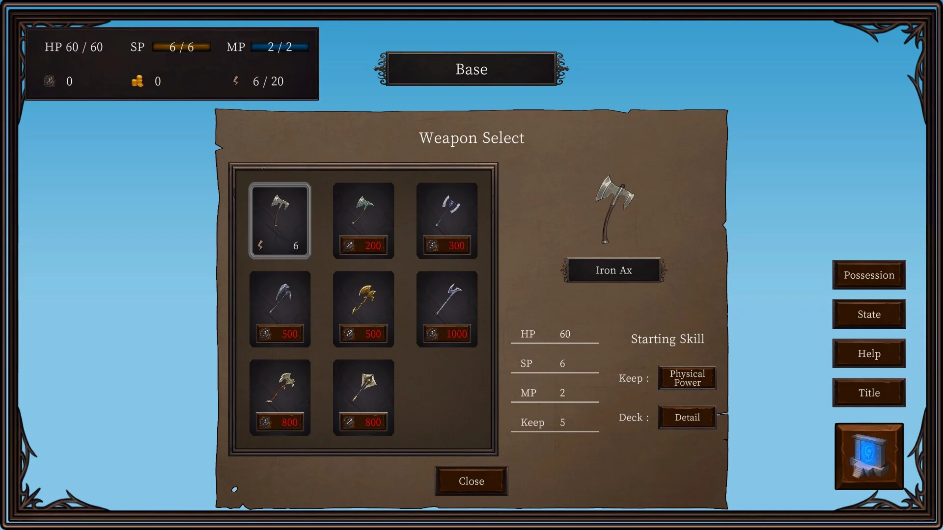 Изображение игры: Ax Roguelike