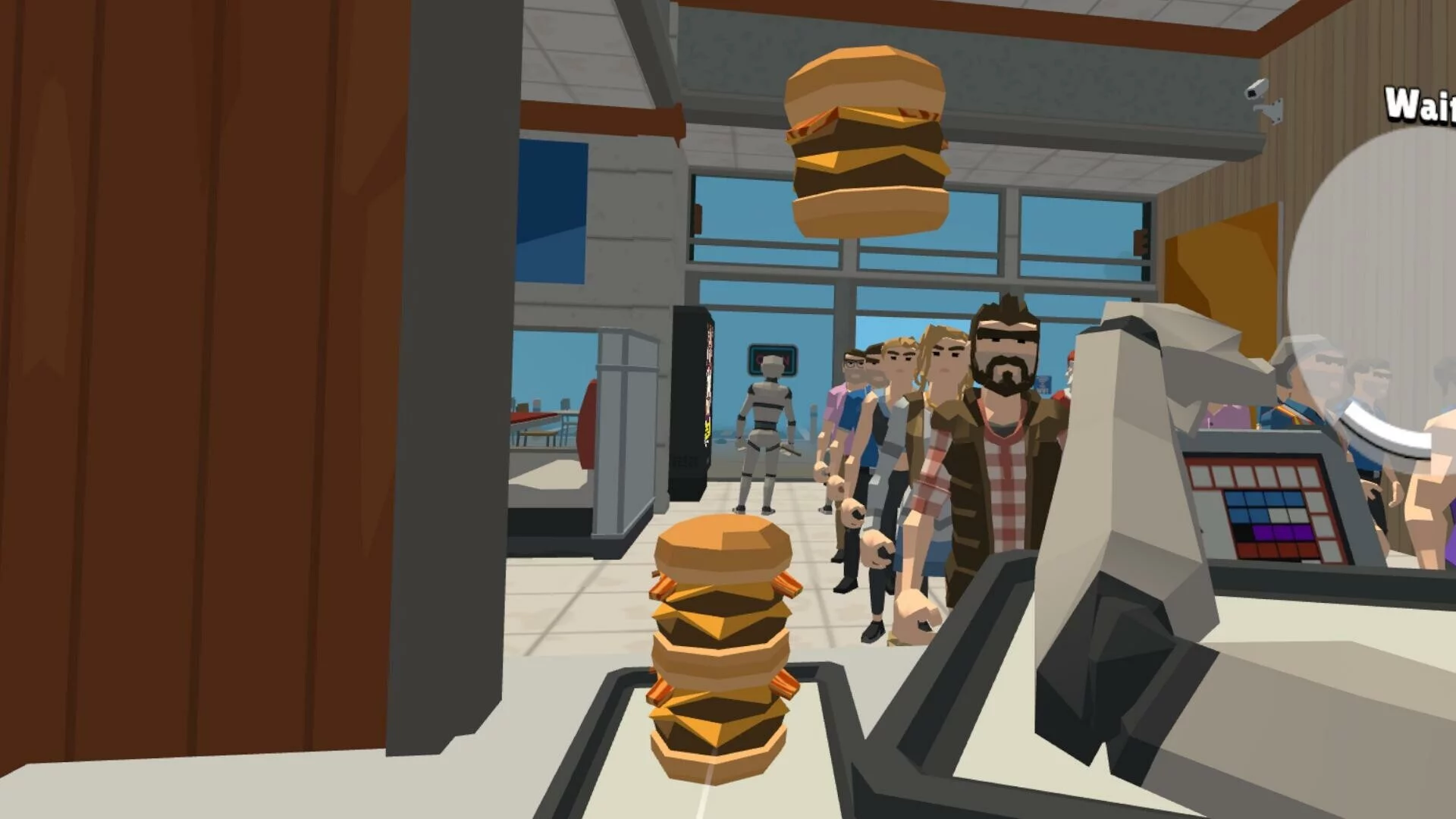 Изображение игры: Stack Your Burger VR