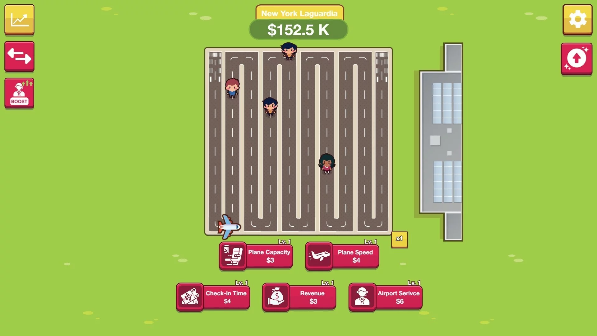 Изображение игры: Idle Airport CEO