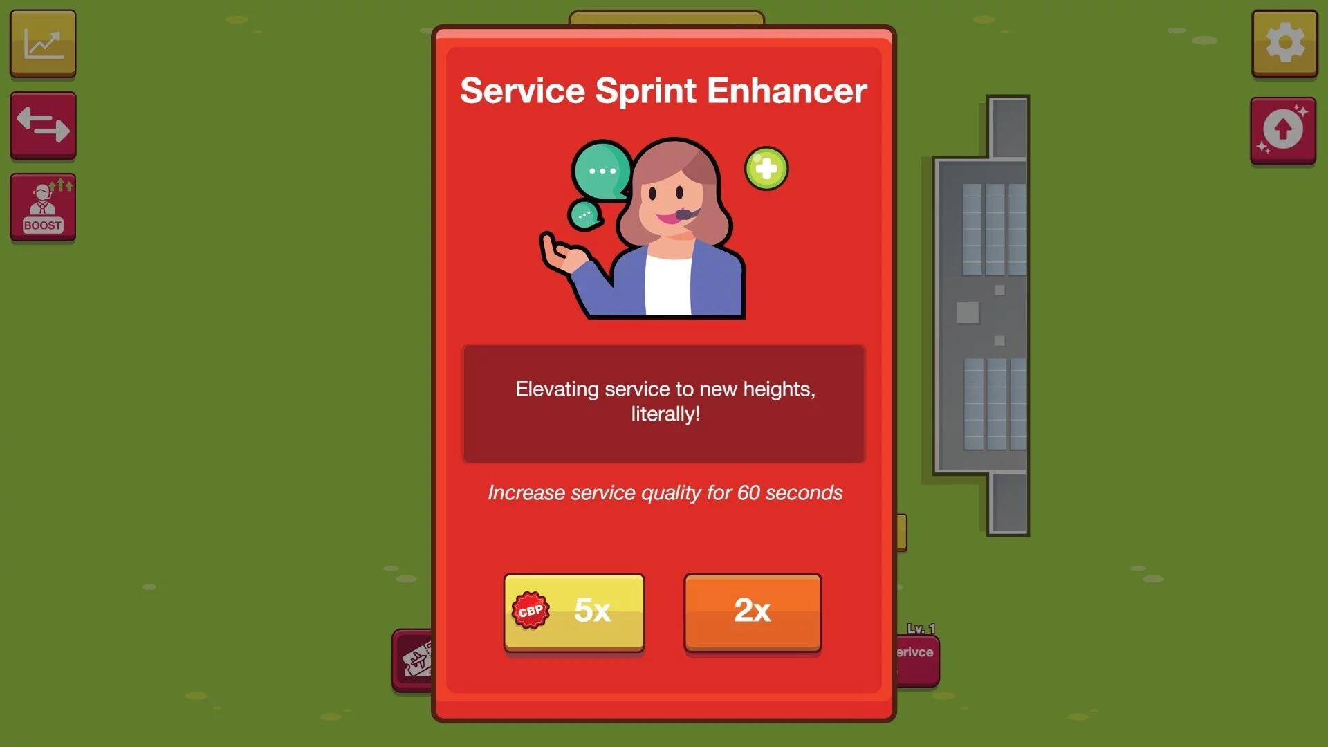 Изображение игры: Idle Airport CEO