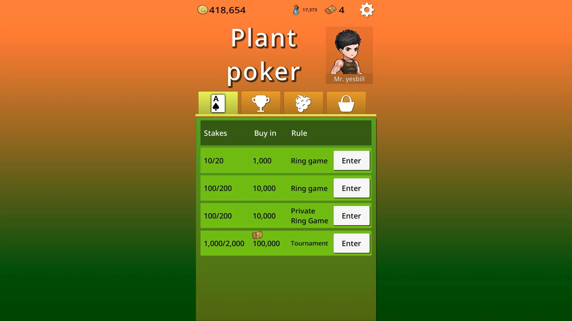 Изображение игры: Plant poker
