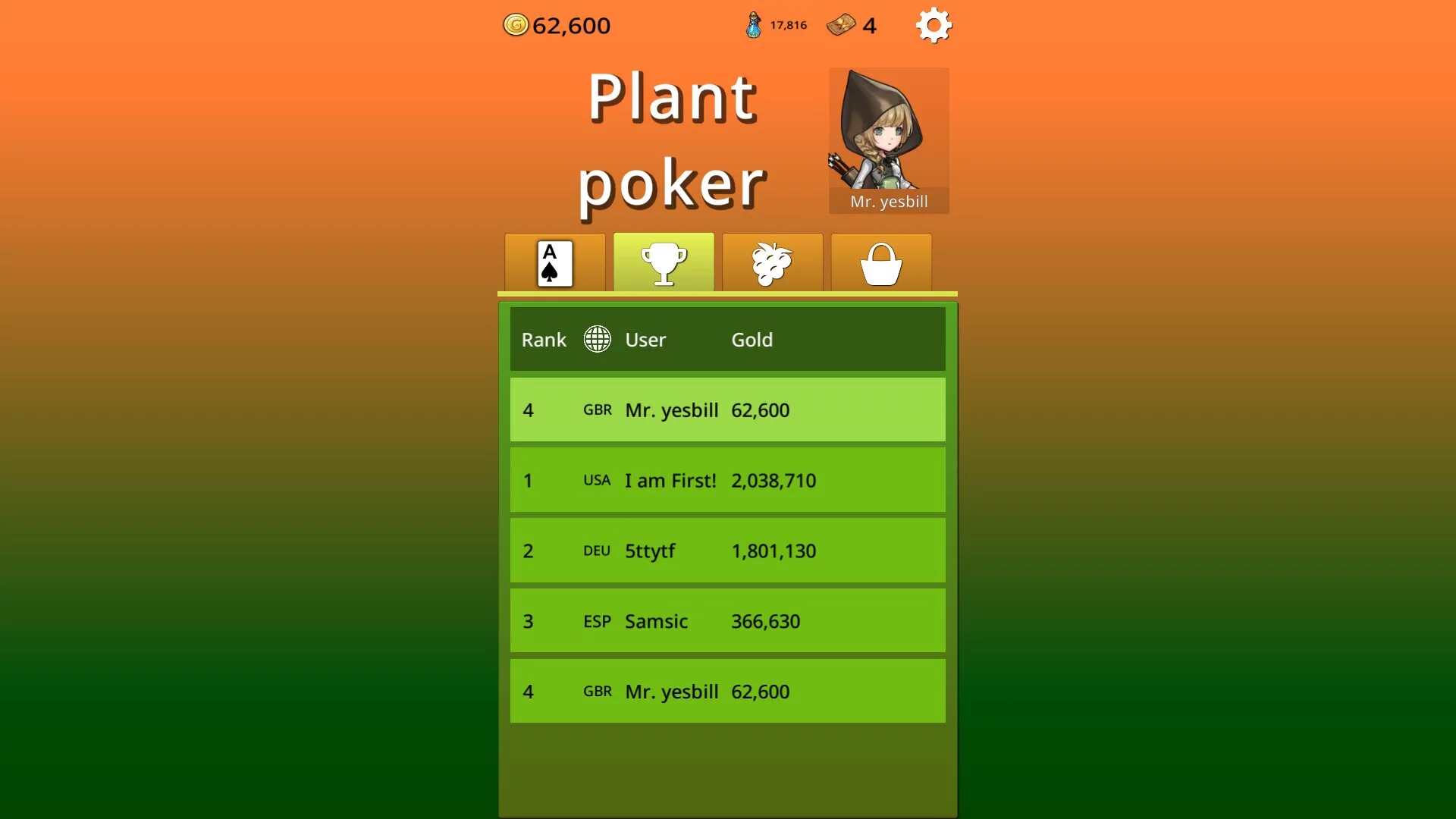 Изображение игры: Plant poker