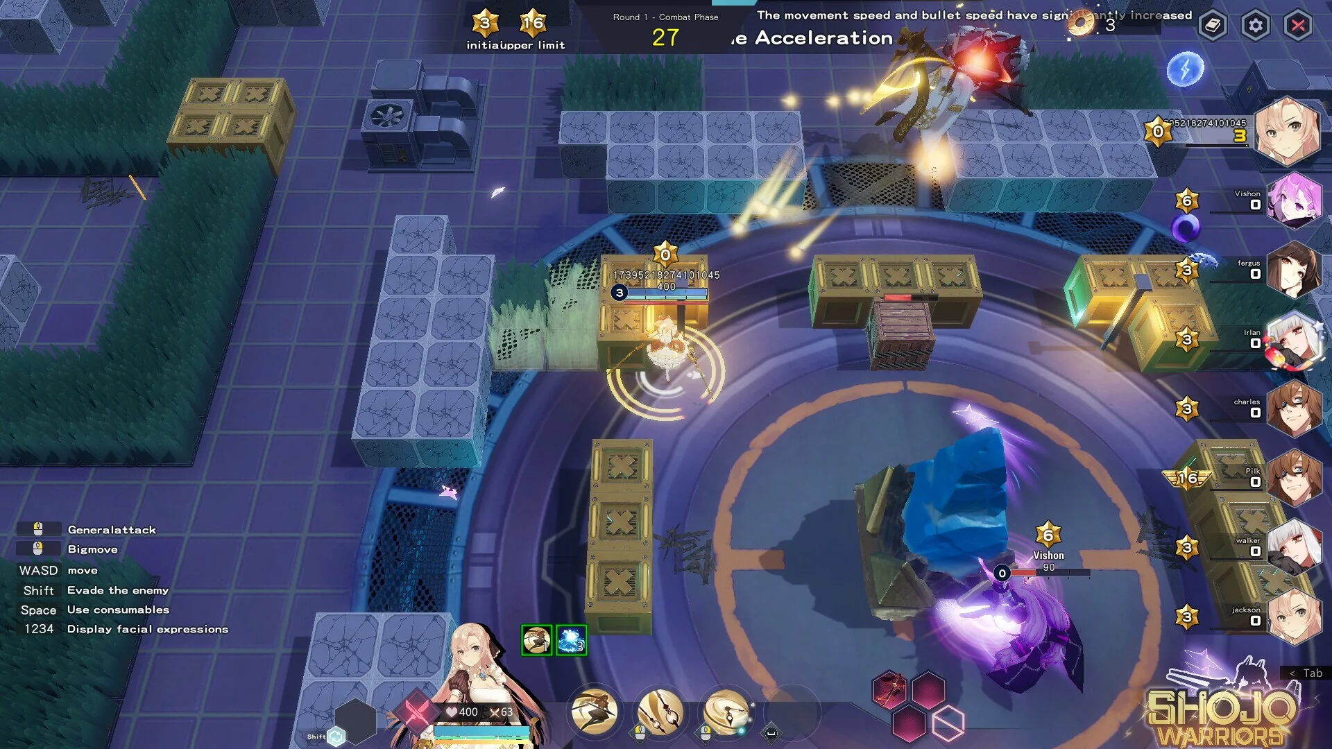 Изображение игры: Shojo Warriors