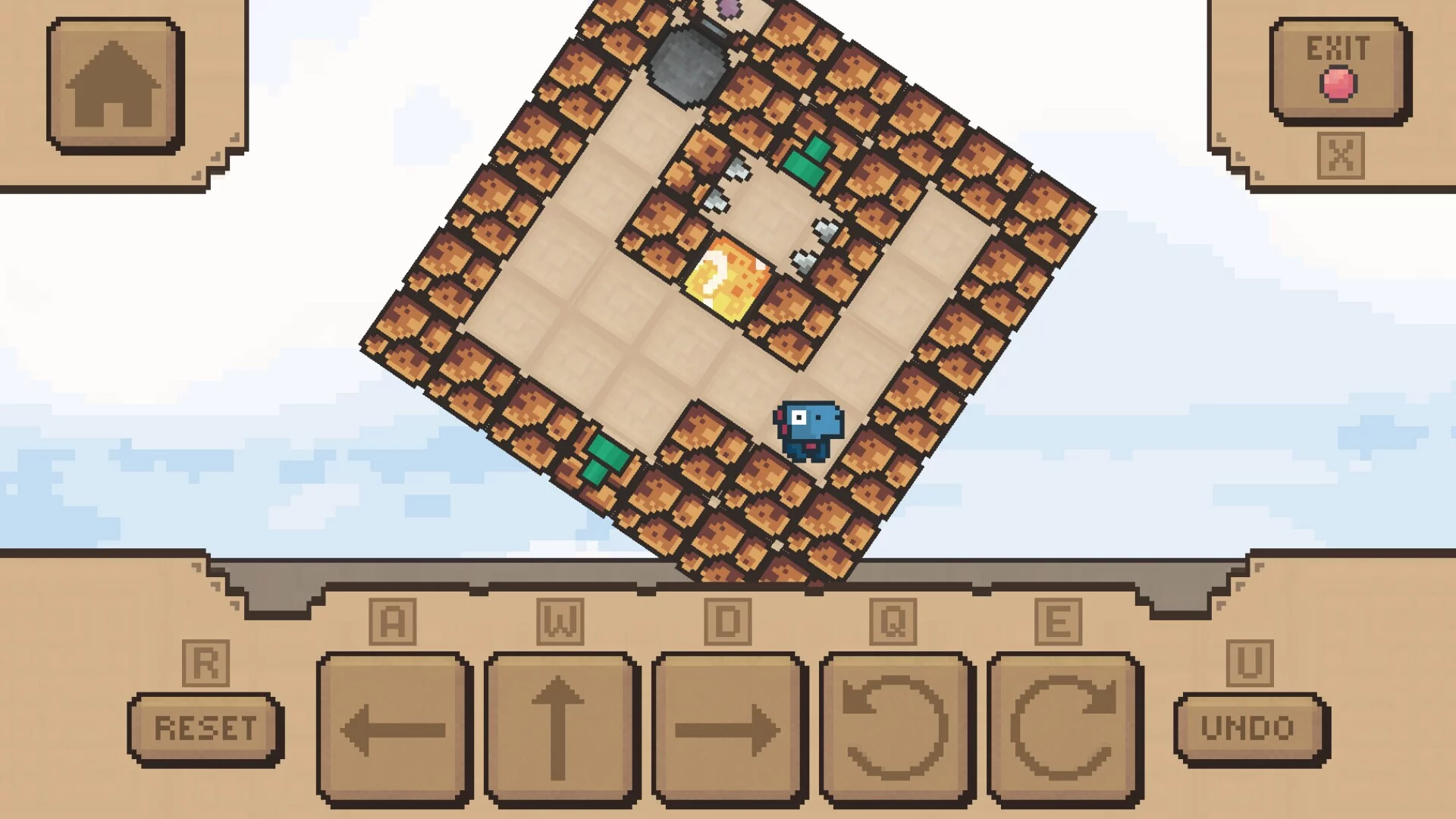 Изображение игры: Rotosaurus Adventure