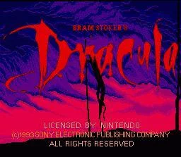 Изображение игры: BRAM STOKER'S DRACULA