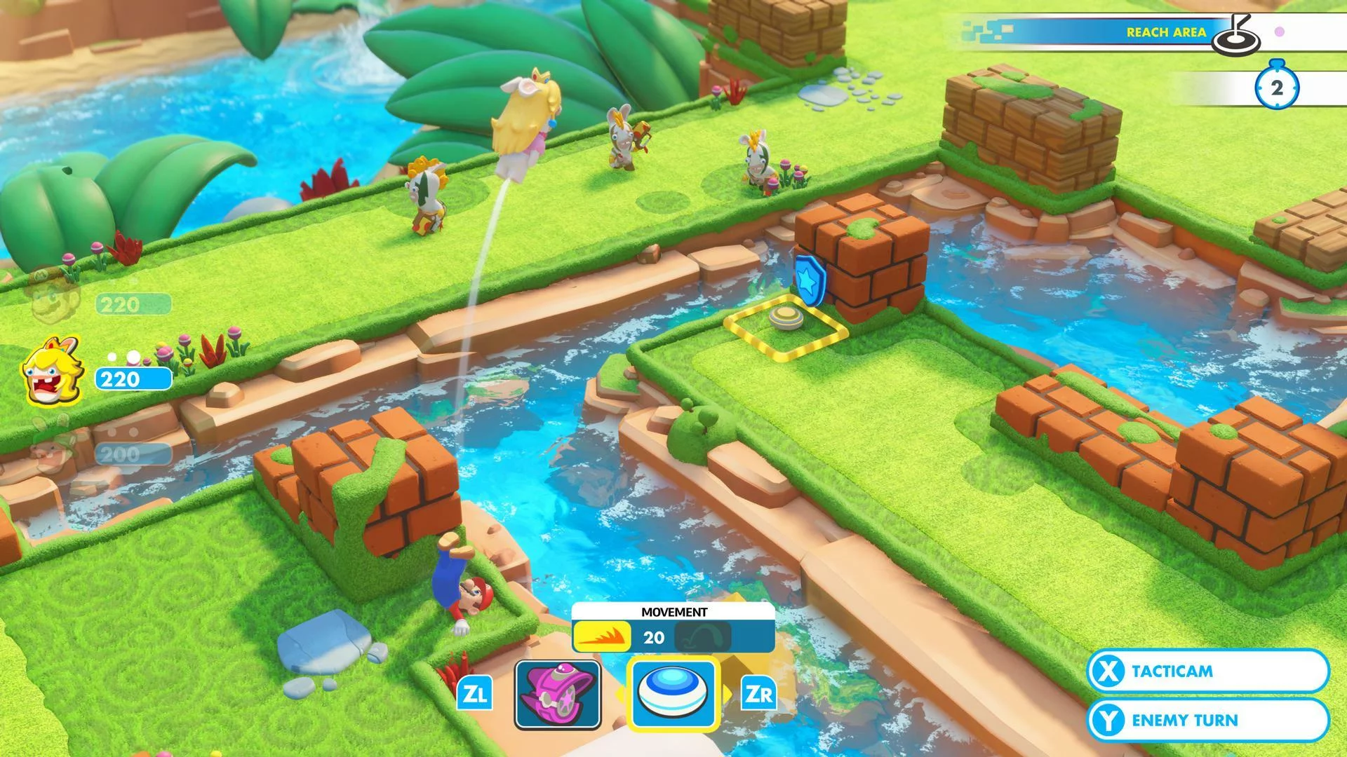 Изображение игры: Mario + Rabbids Kingdom Battle Gold Edition