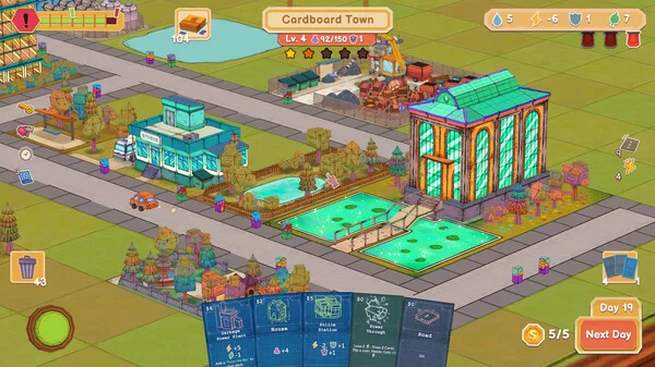 Изображение игры: Cardboard Town
