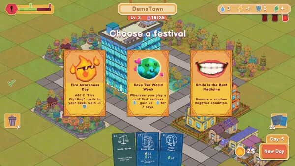 Изображение игры: Cardboard Town